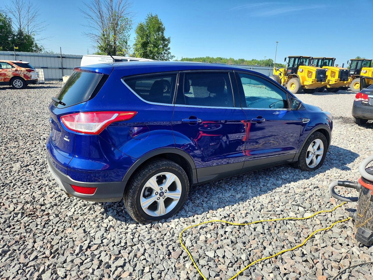 2015 Ford Escape Se Blue vin: 1FMCU9G94FUB31004