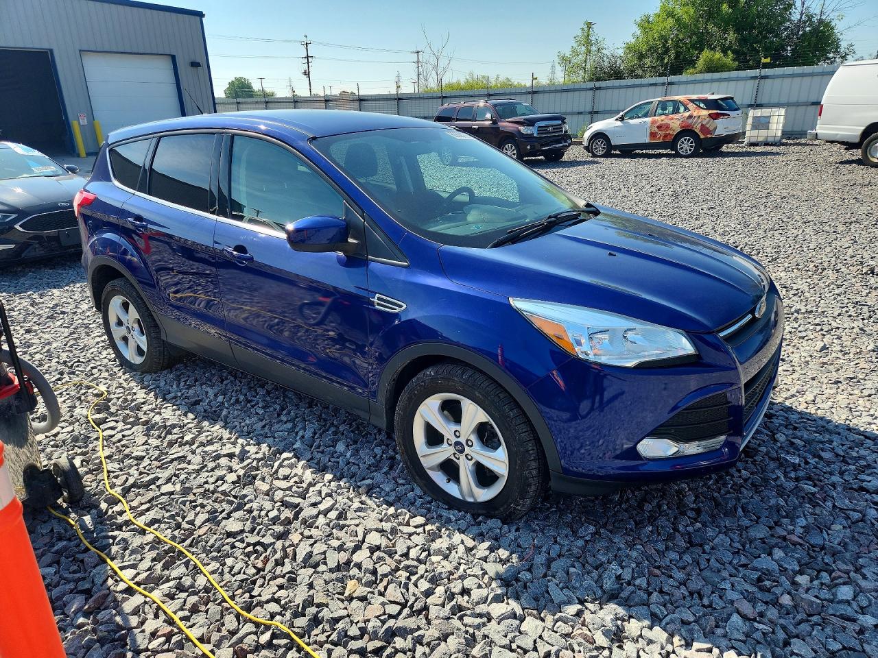 2015 Ford Escape Se Blue vin: 1FMCU9G94FUB31004