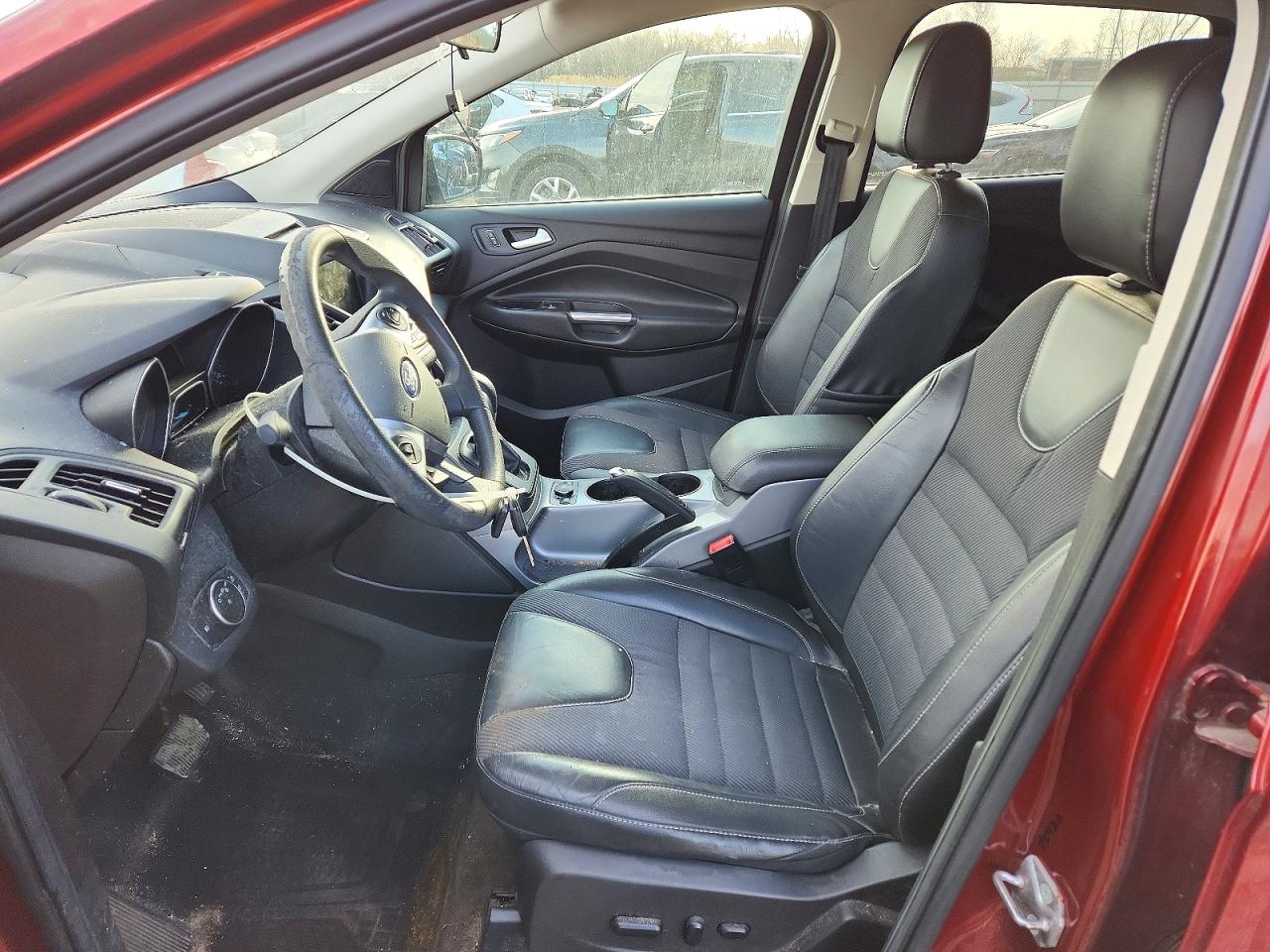 2015 Ford Escape Se Red vin: 1FMCU9G94FUB76265