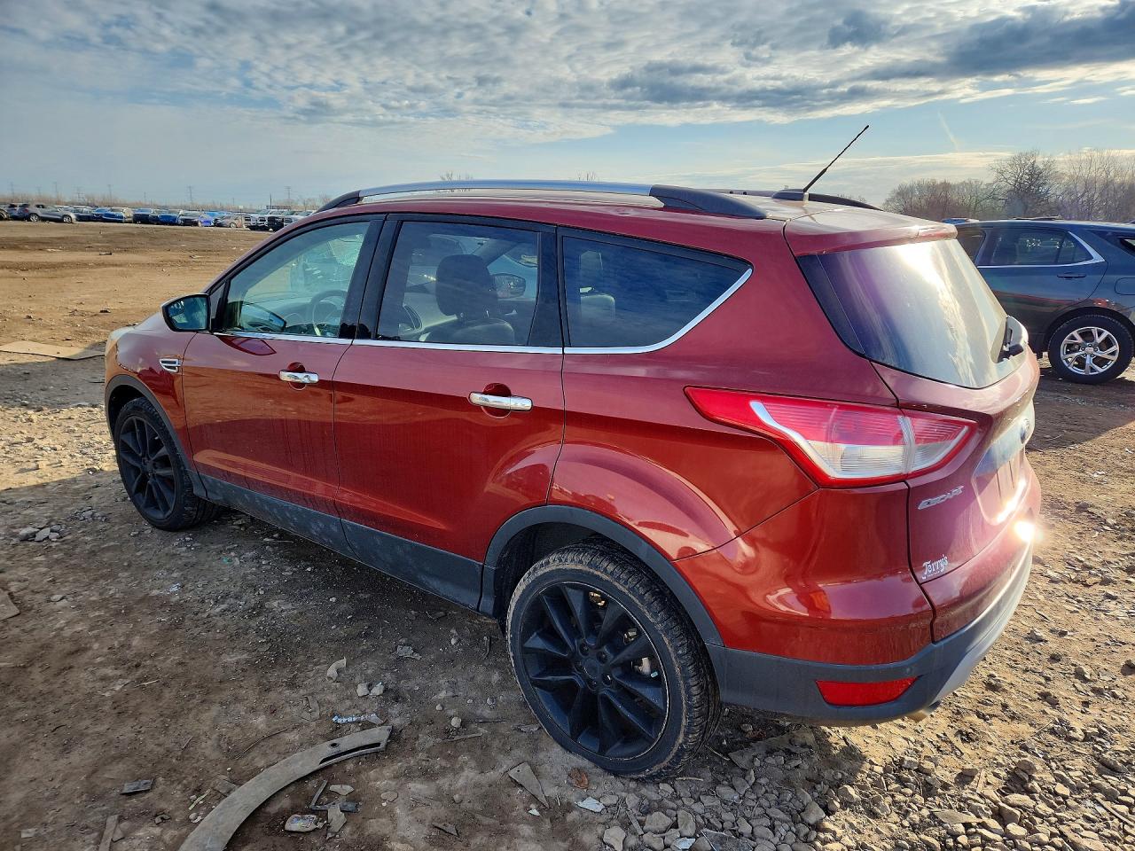 2015 Ford Escape Se Red vin: 1FMCU9G94FUB76265