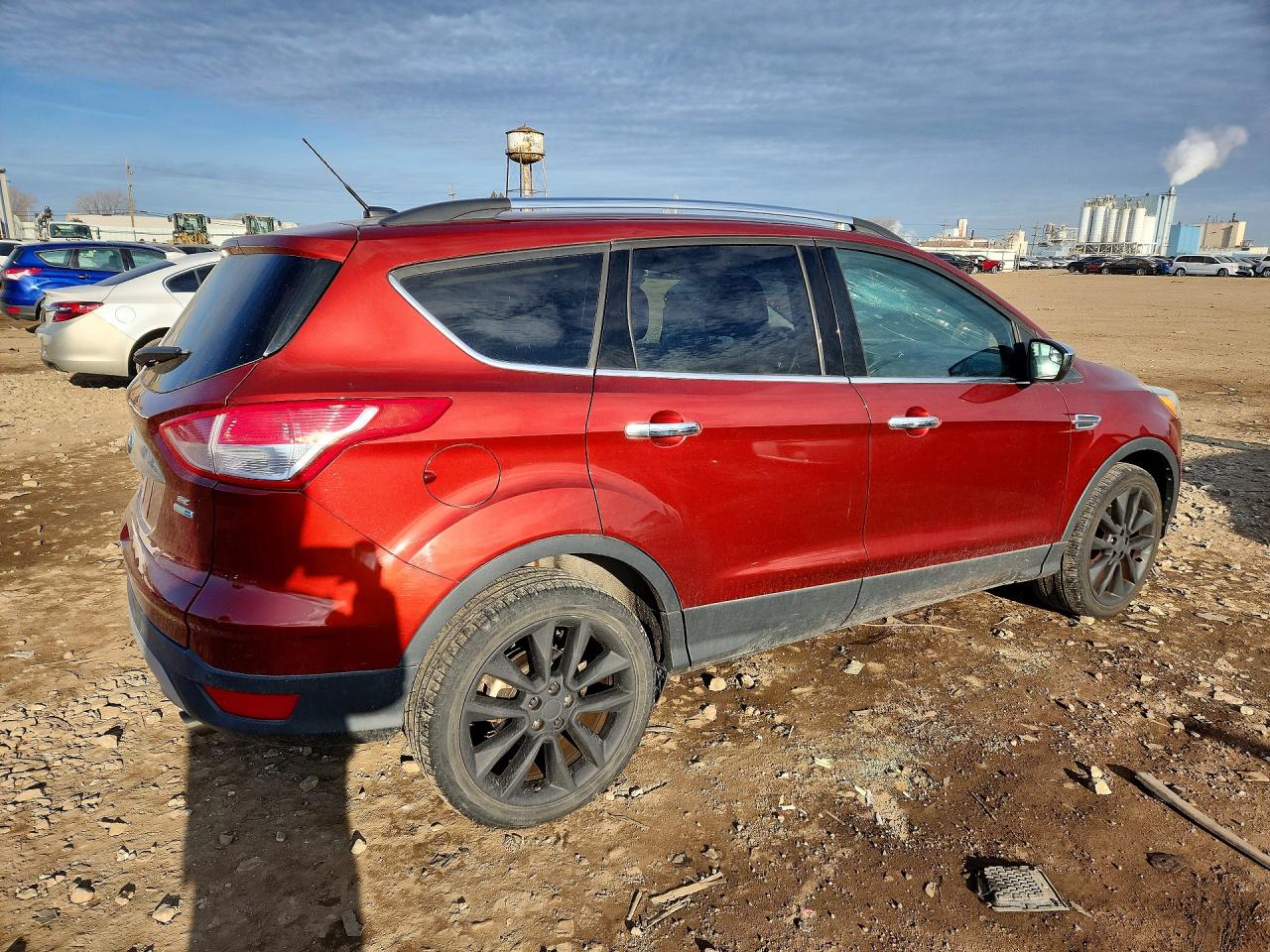 2015 Ford Escape Se Red vin: 1FMCU9G94FUB76265