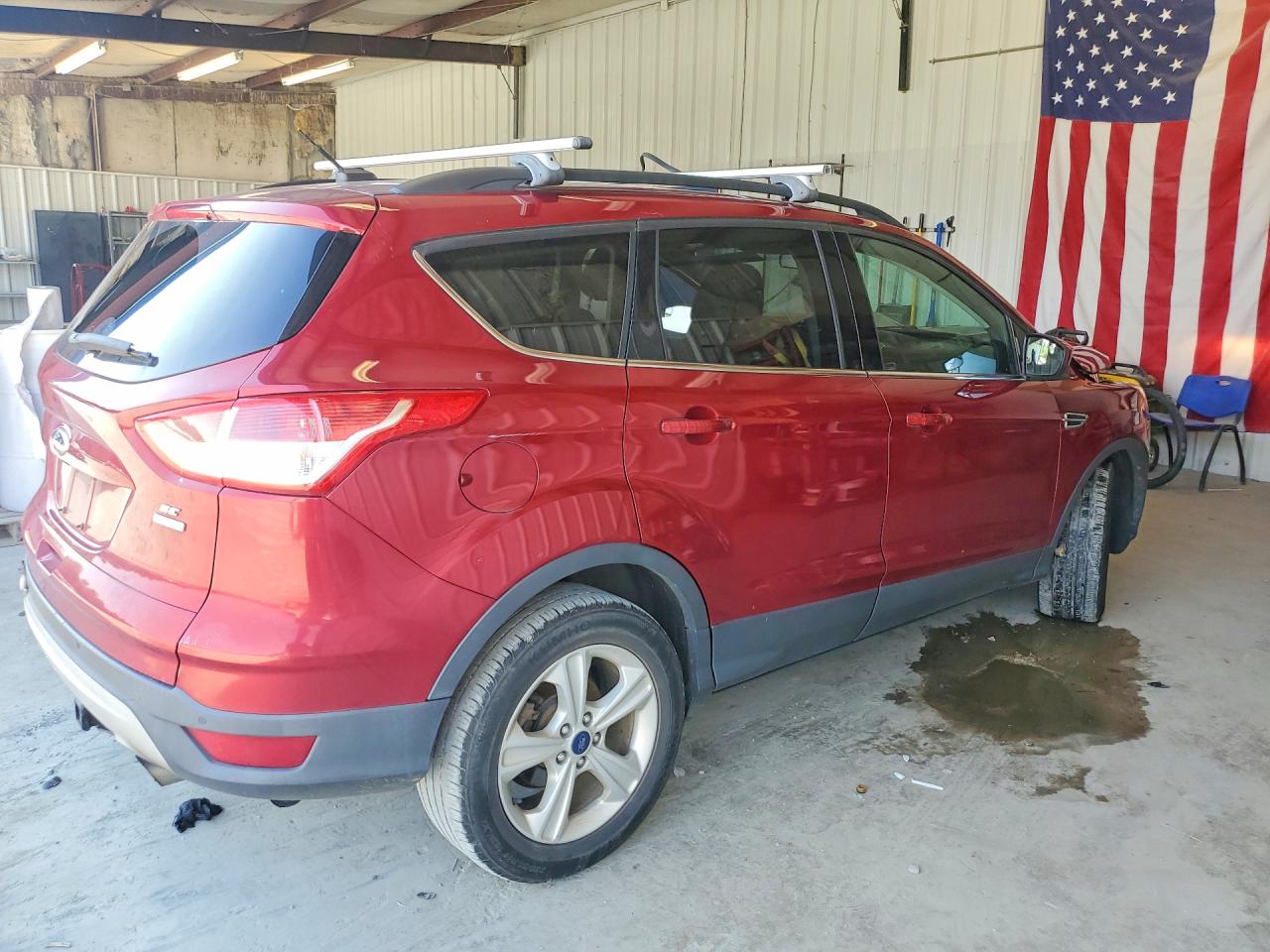 2015 Ford Escape Se Red vin: 1FMCU9G94FUB78484