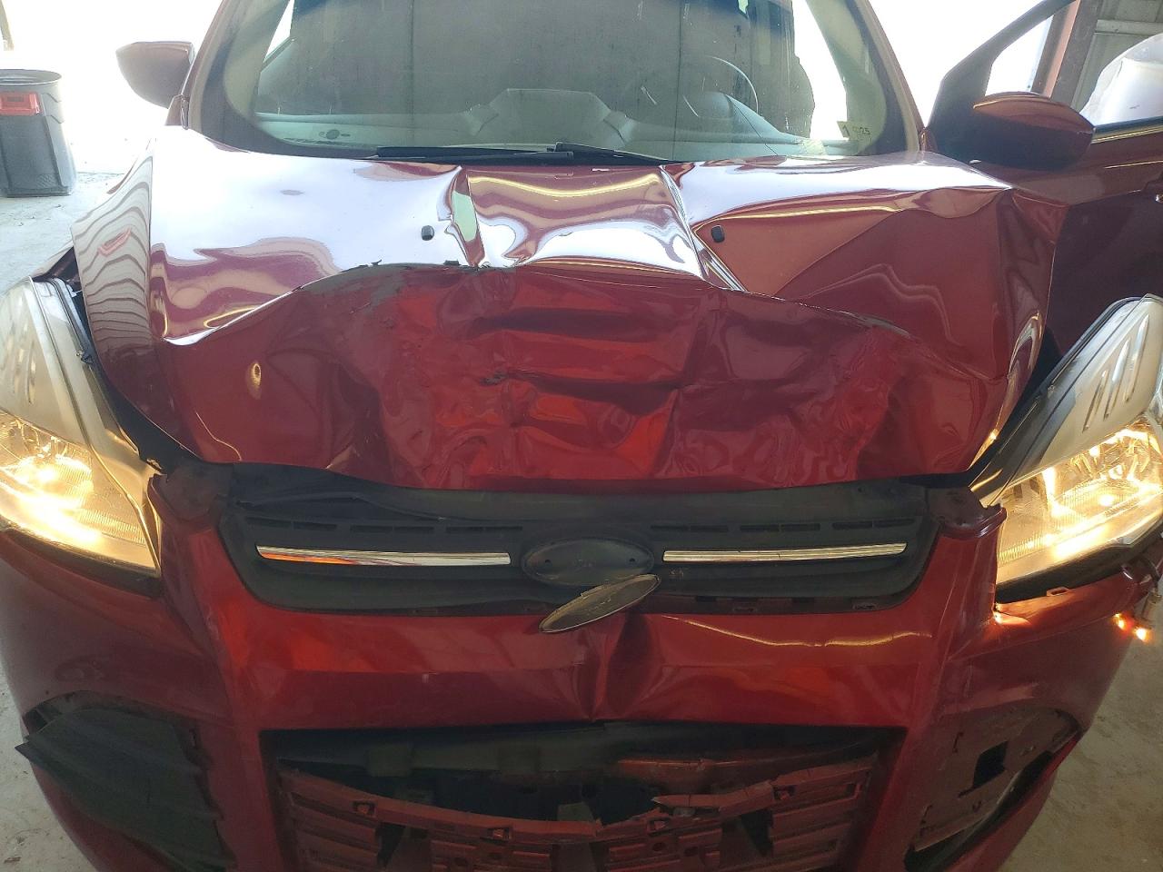 2015 Ford Escape Se Red vin: 1FMCU9G94FUB78484