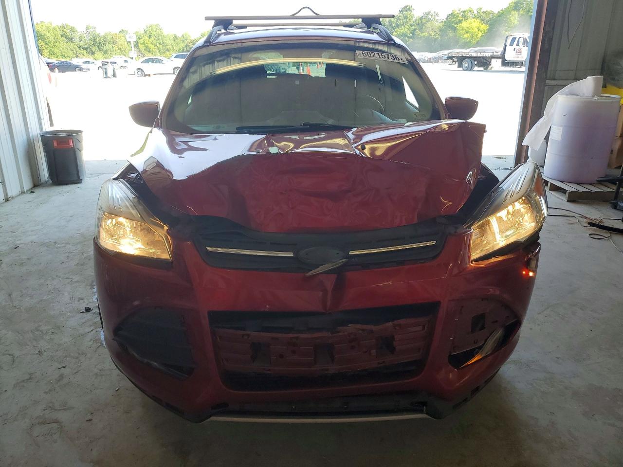 2015 Ford Escape Se Red vin: 1FMCU9G94FUB78484