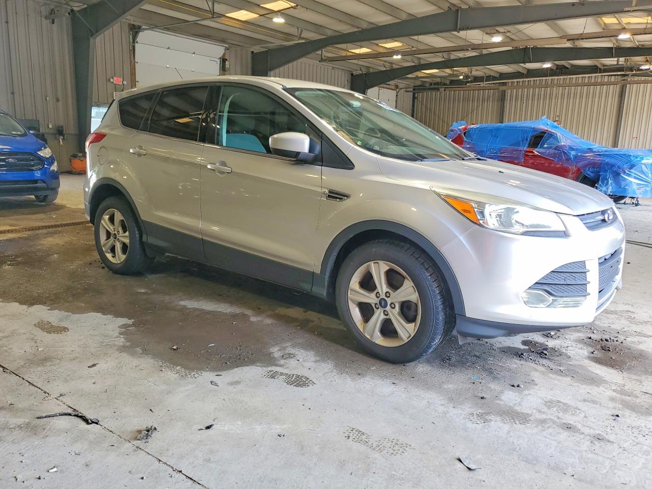 2015 Ford Escape Se Серебряный vin: 1FMCU9G94FUB90585