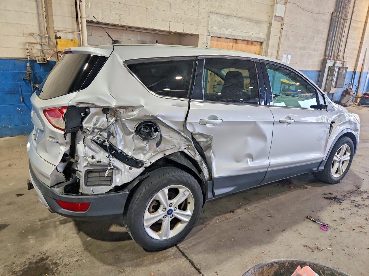 2015 Ford Escape Se Silver vin: 1FMCU9G94FUB91994