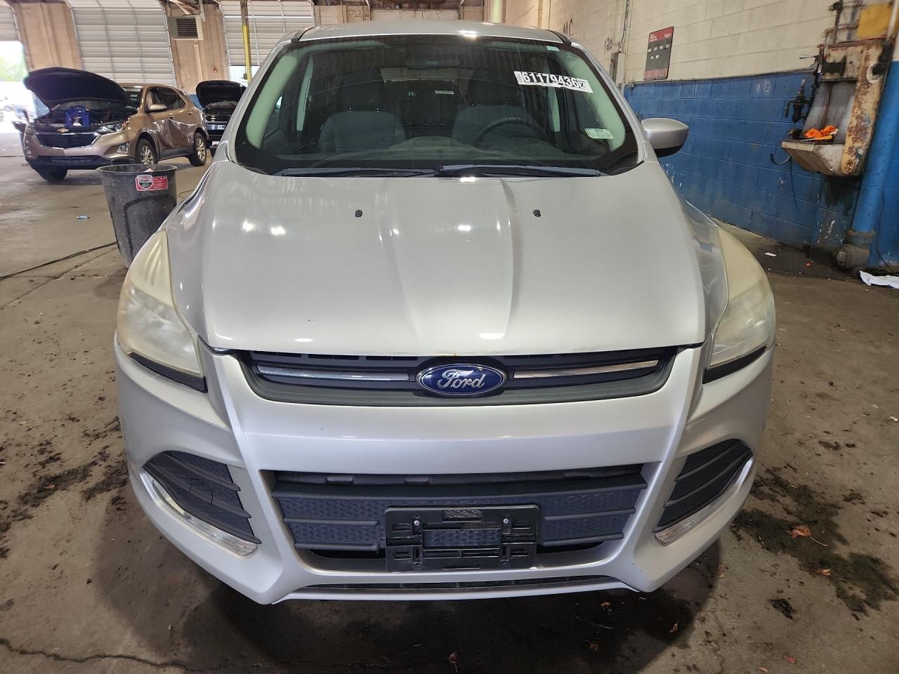 2015 Ford Escape Se Silver vin: 1FMCU9G94FUB91994 Damage: Hood, Chipped, 6