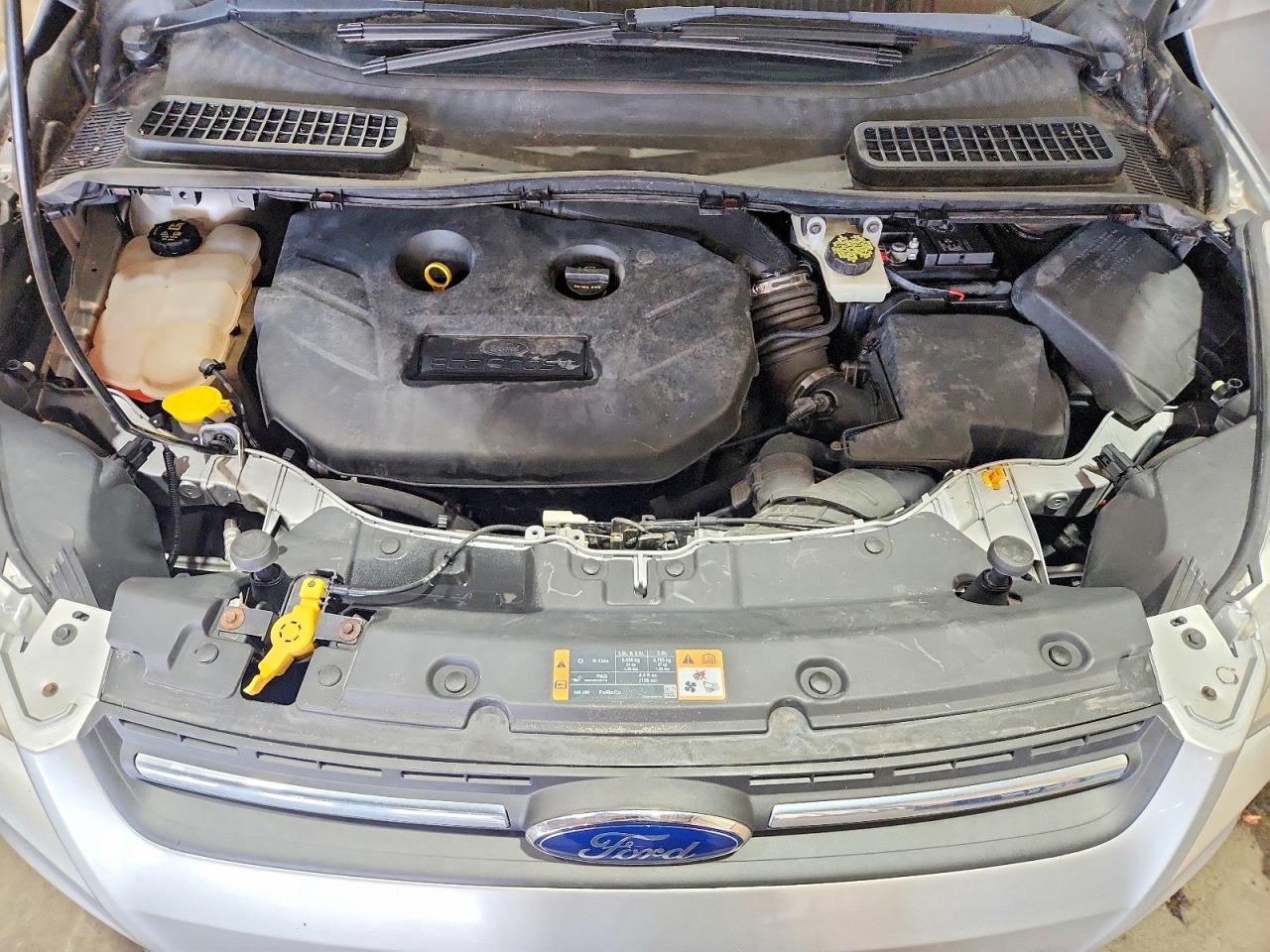 2015 Ford Escape Se Silver vin: 1FMCU9G94FUB91994