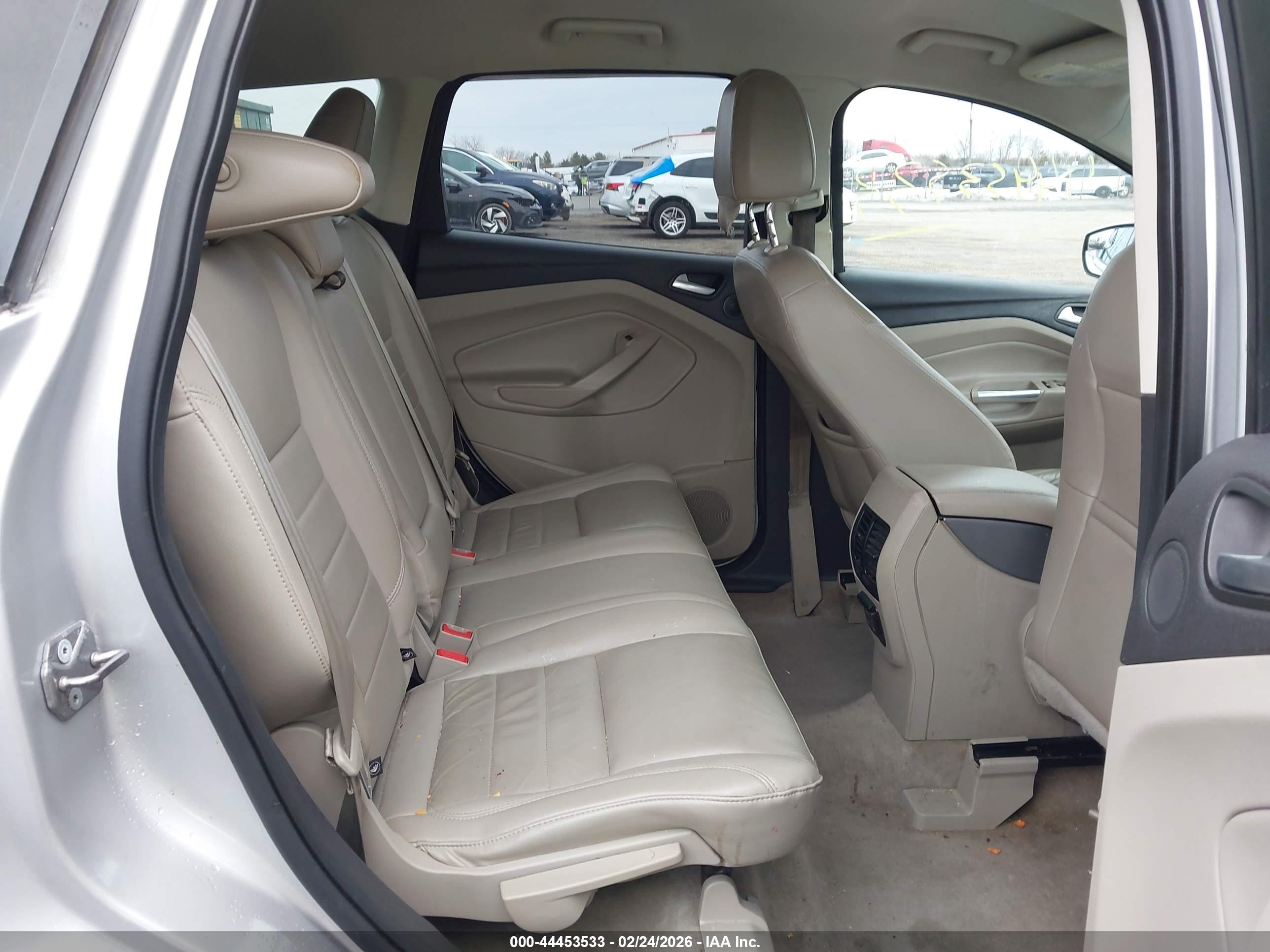 2015 Ford Escape Se Silver vin: 1FMCU9G94FUC10933