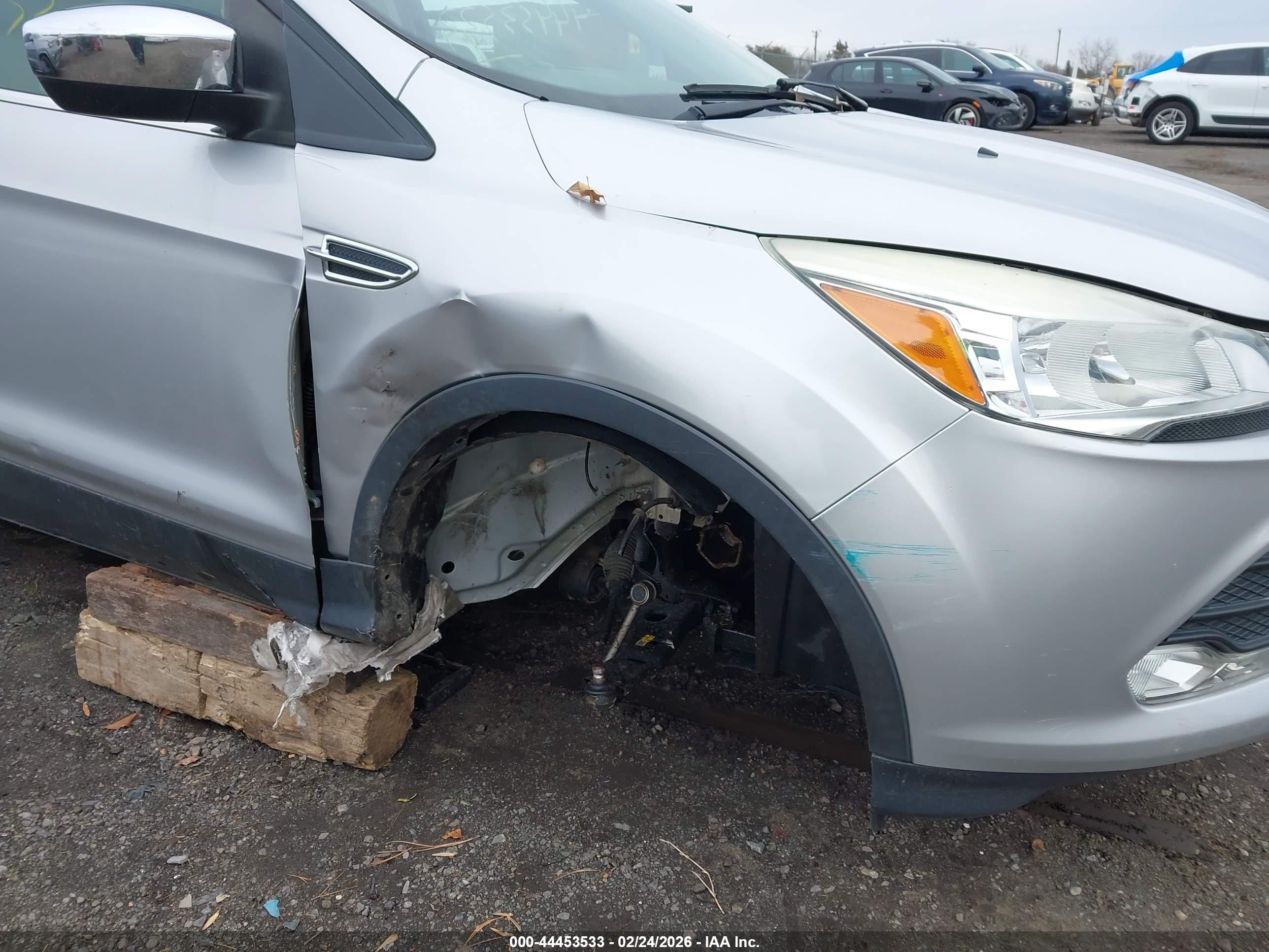 2015 Ford Escape Se Silver vin: 1FMCU9G94FUC10933