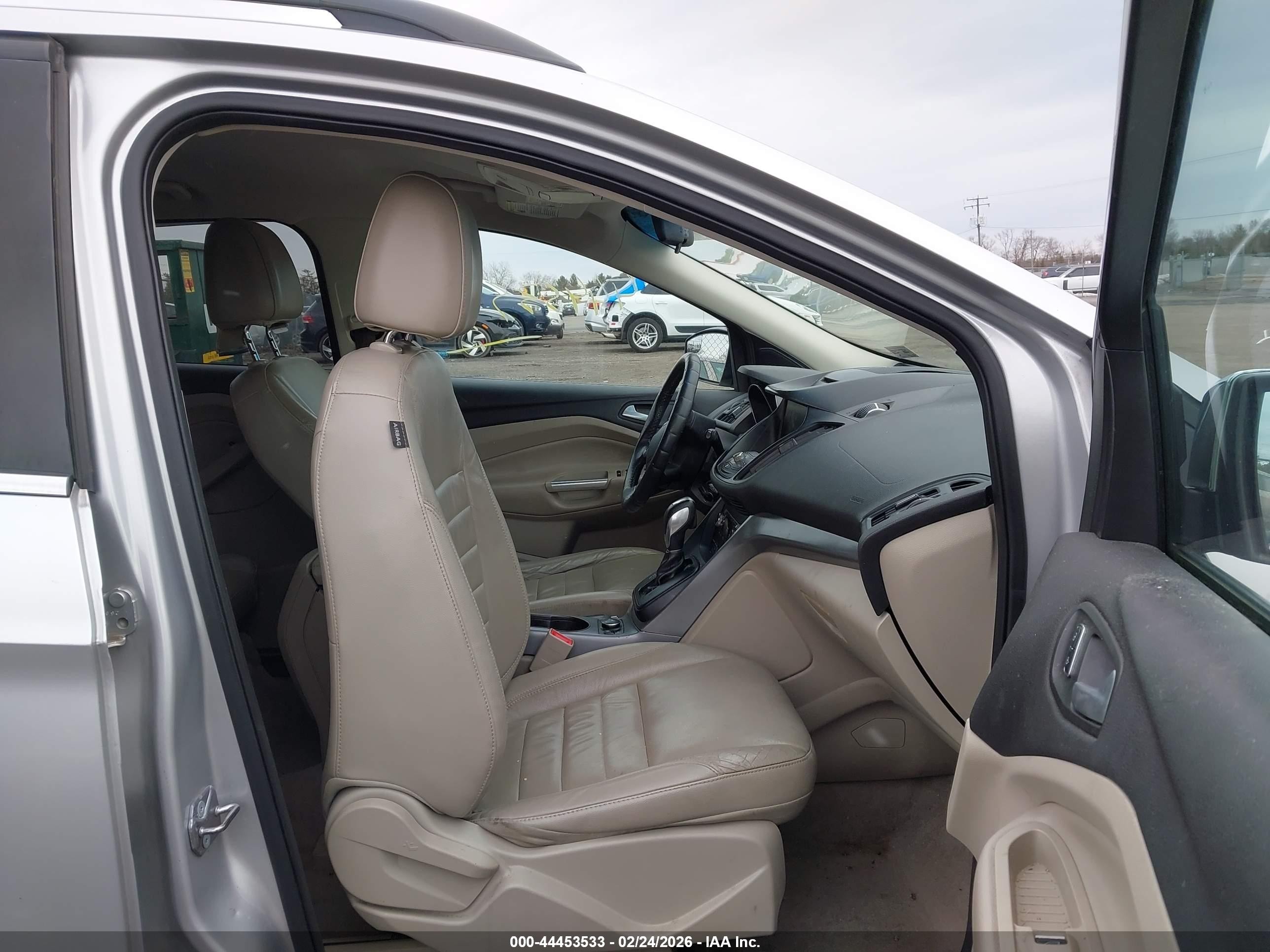 2015 Ford Escape Se Silver vin: 1FMCU9G94FUC10933