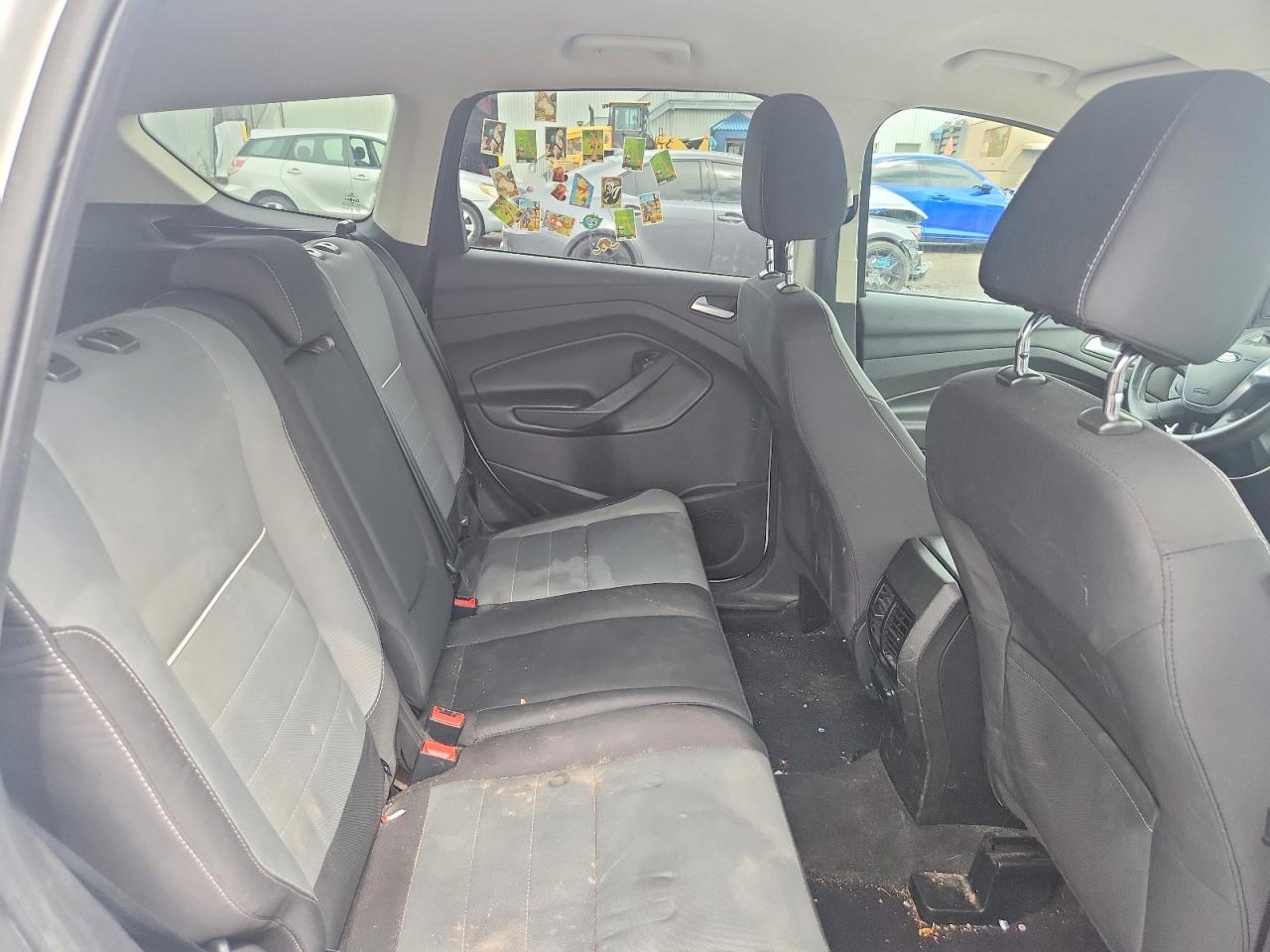 2015 Ford Escape Se White vin: 1FMCU9G94FUC49666
