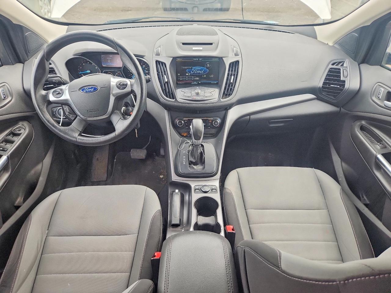 2015 Ford Escape Se White vin: 1FMCU9G94FUC49666