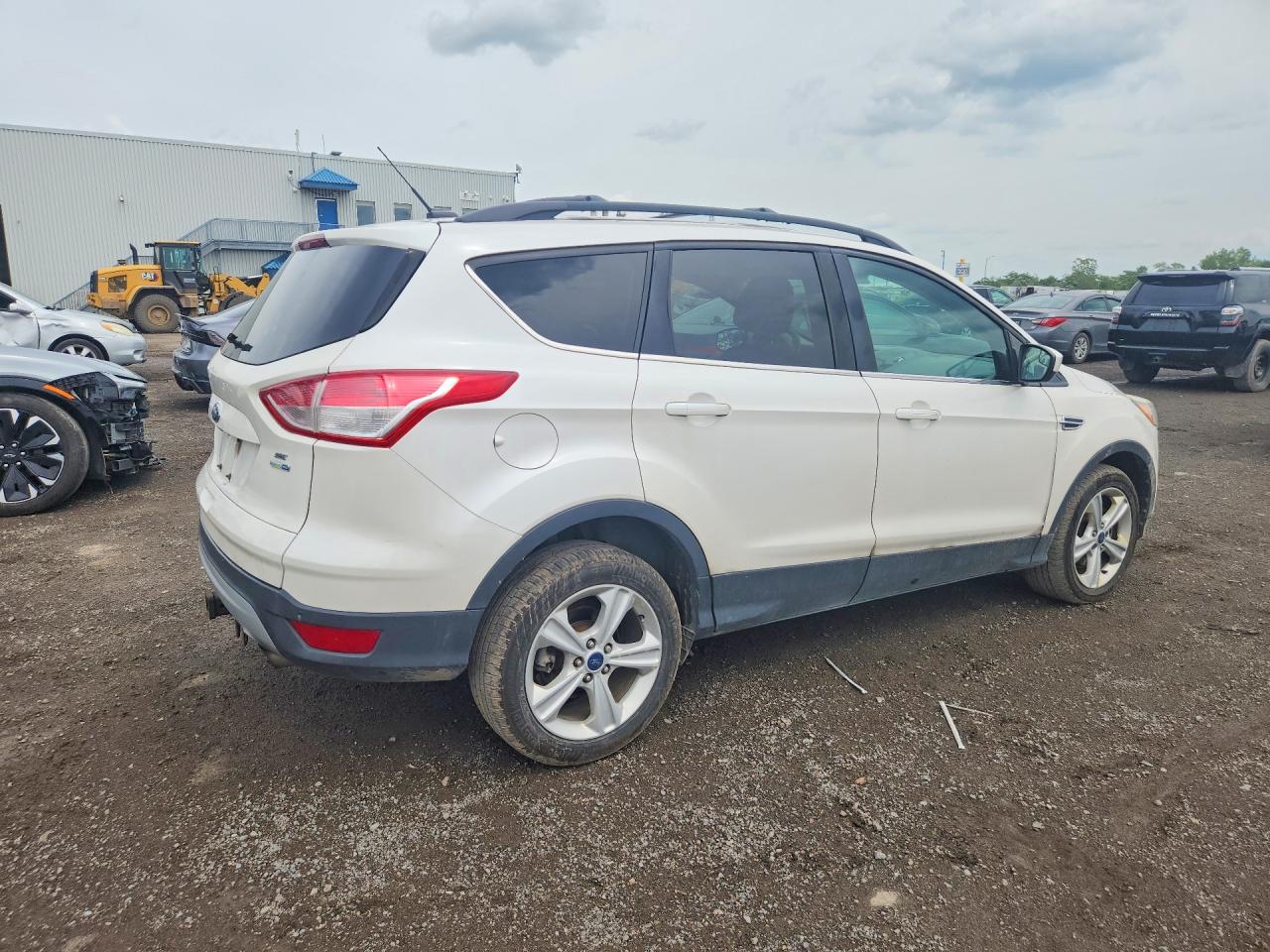 2015 Ford Escape Se White vin: 1FMCU9G94FUC49666