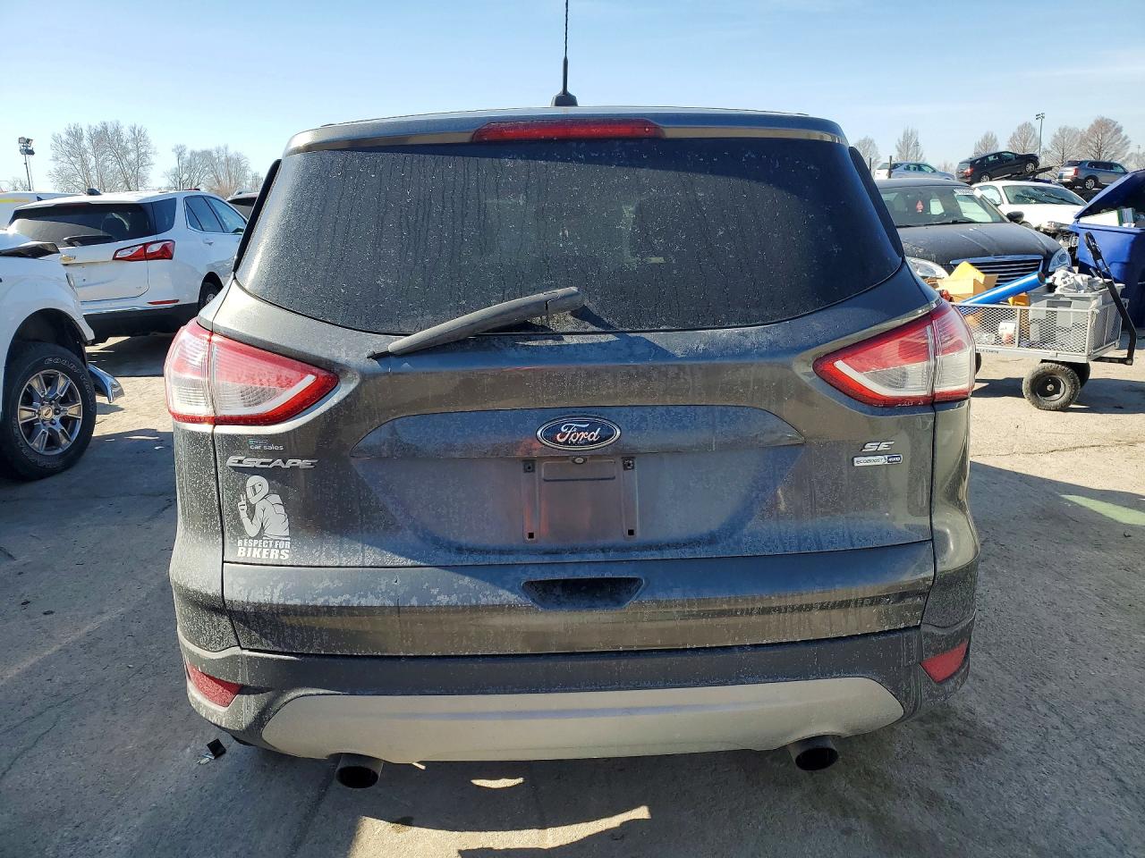 2015 Ford Escape Se Charcoal vin: 1FMCU9G94FUC65026