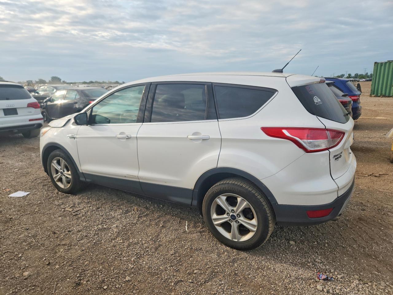 2016 Ford Escape Se White vin: 1FMCU9G94GUB36124