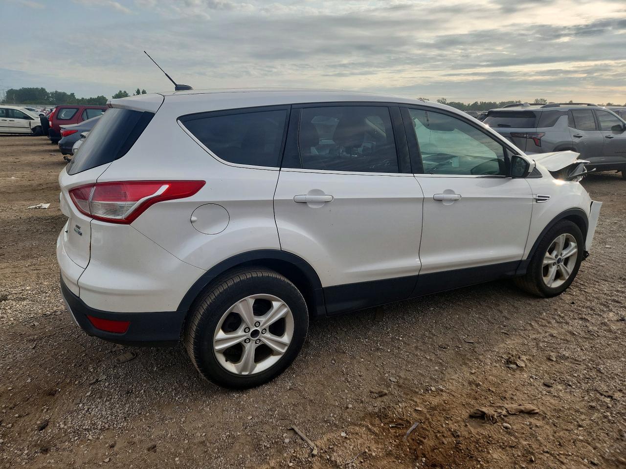 2016 Ford Escape Se White vin: 1FMCU9G94GUB36124