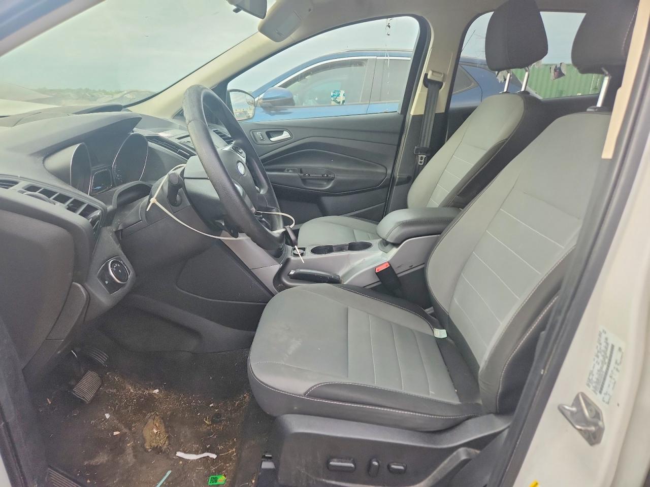 2016 Ford Escape Se White vin: 1FMCU9G94GUB36124
