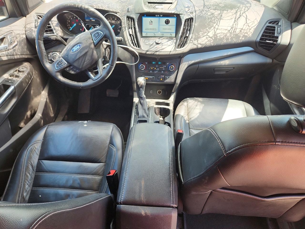 2017 Ford Escape Se Burgundy vin: 1FMCU9G94HUD96413