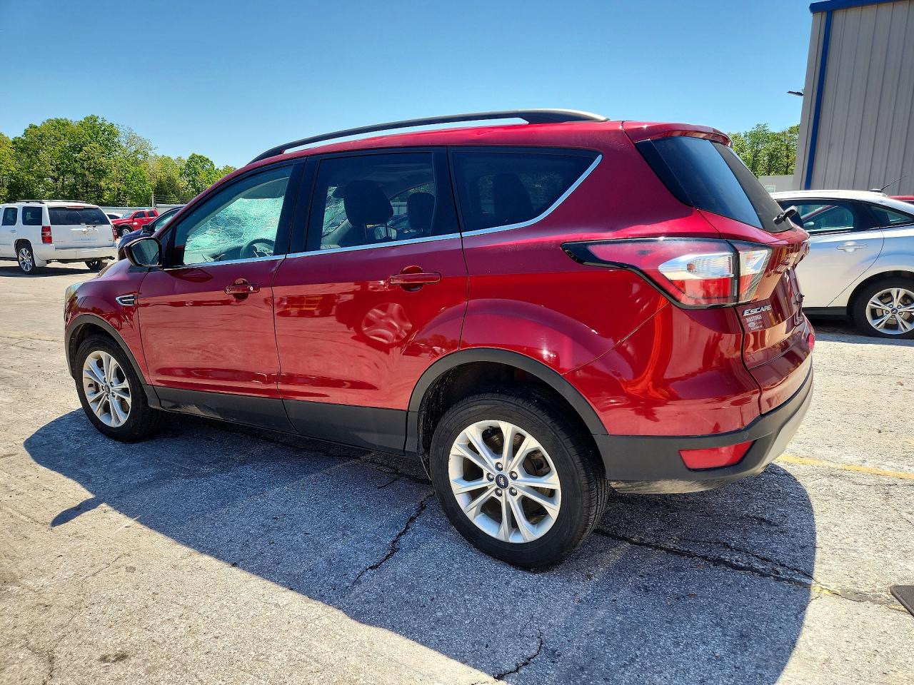 2017 Ford Escape Se Burgundy vin: 1FMCU9G94HUD96413