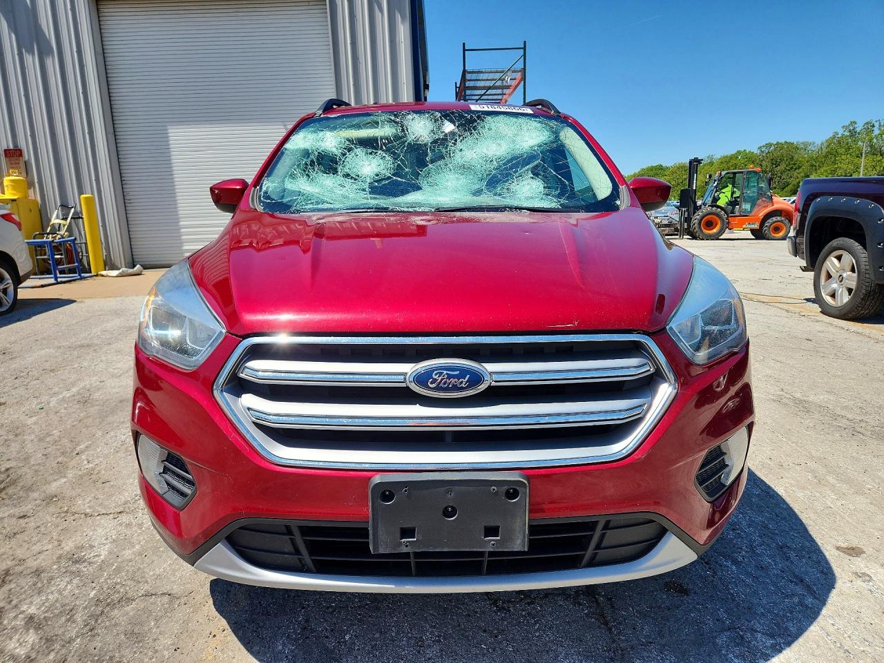 2017 Ford Escape Se Burgundy vin: 1FMCU9G94HUD96413