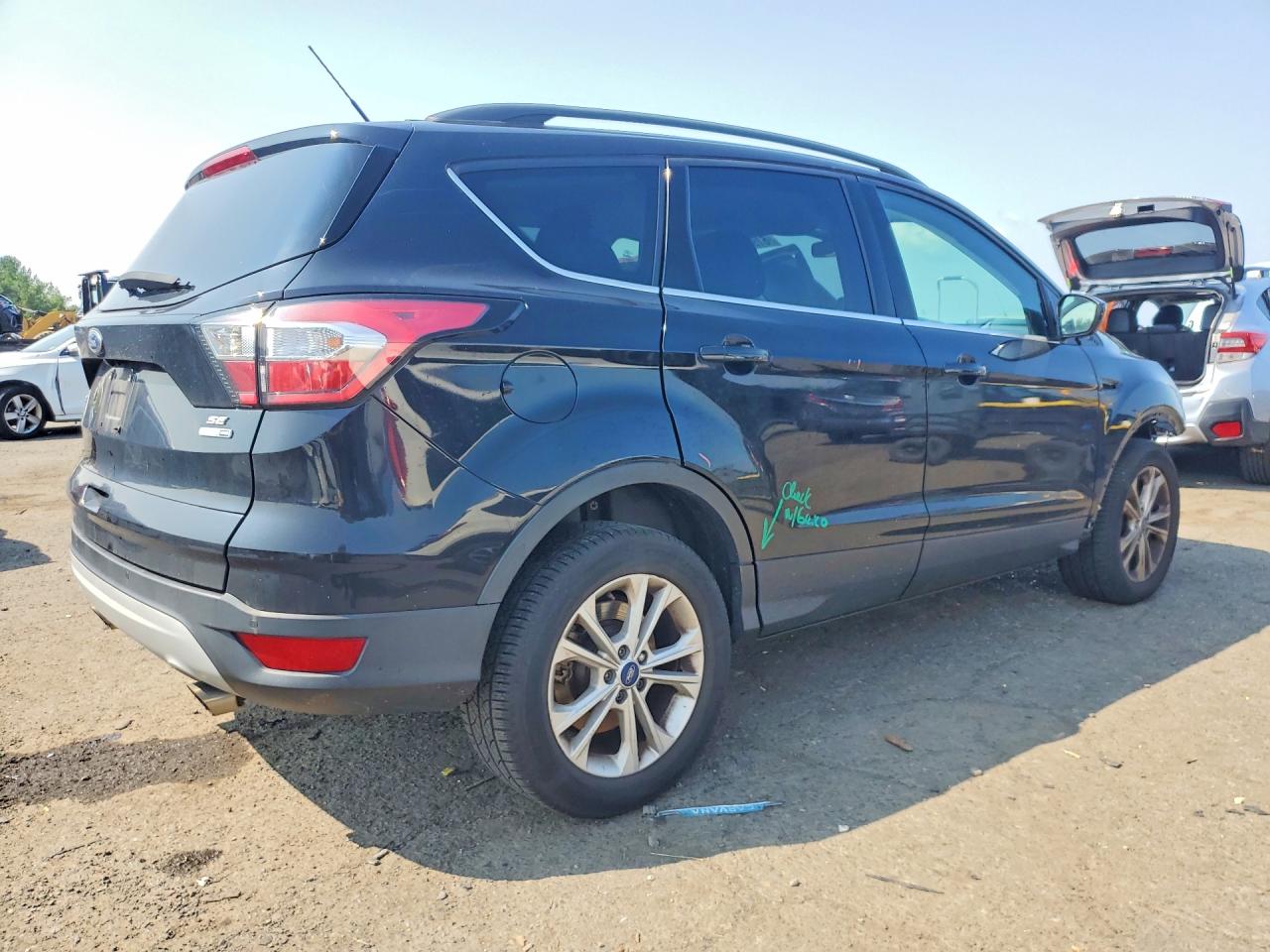 2017 Ford Escape Se Black vin: 1FMCU9G94HUE28308