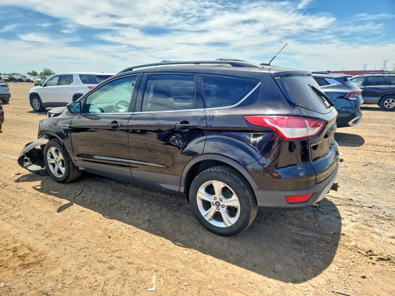 2013 Ford Escape Se Черный vin: 1FMCU9G95DUA13301