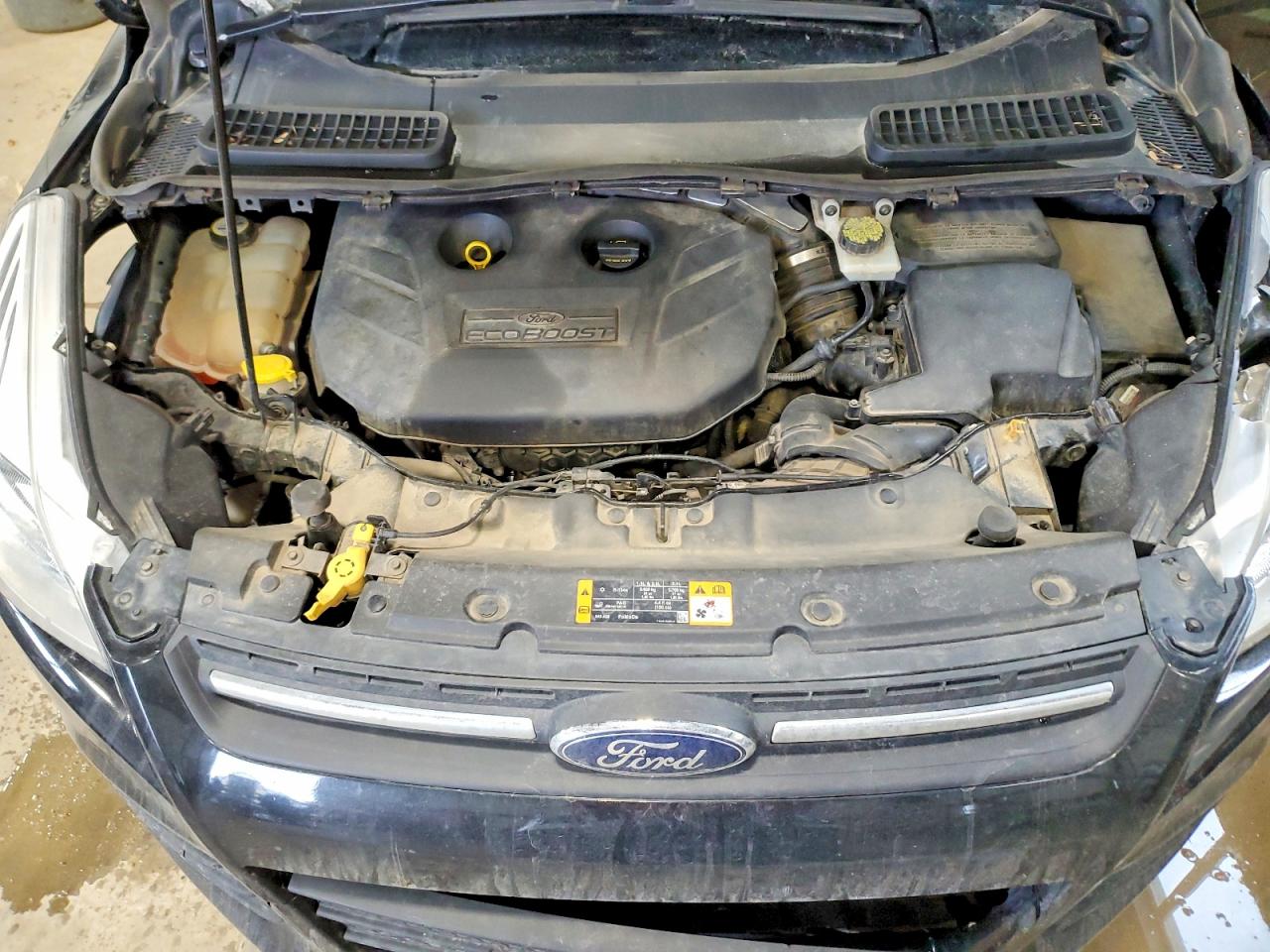 2013 Ford Escape Se Black vin: 1FMCU9G95DUA23018
