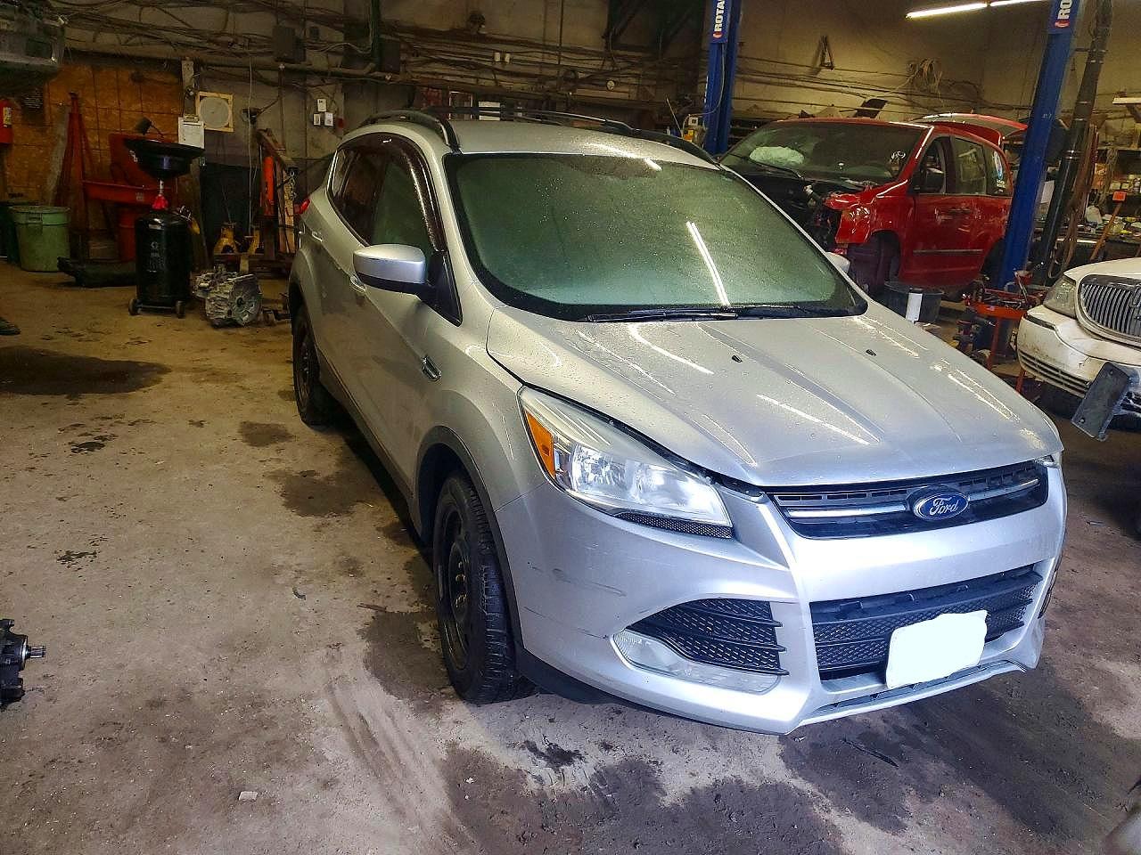 2013 Ford Escape Se Silver vin: 1FMCU9G95DUA55726