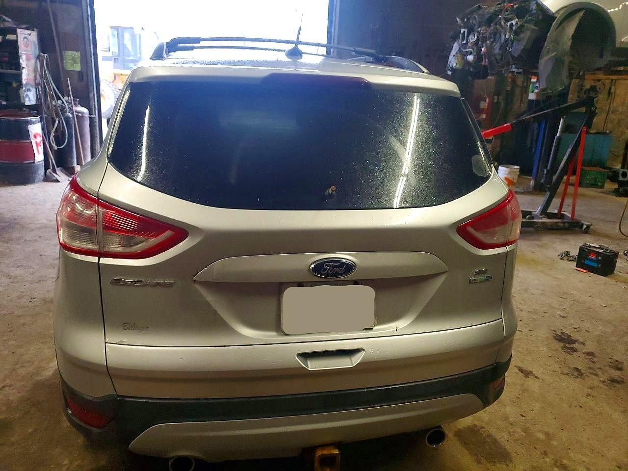 2013 Ford Escape Se Silver vin: 1FMCU9G95DUA55726