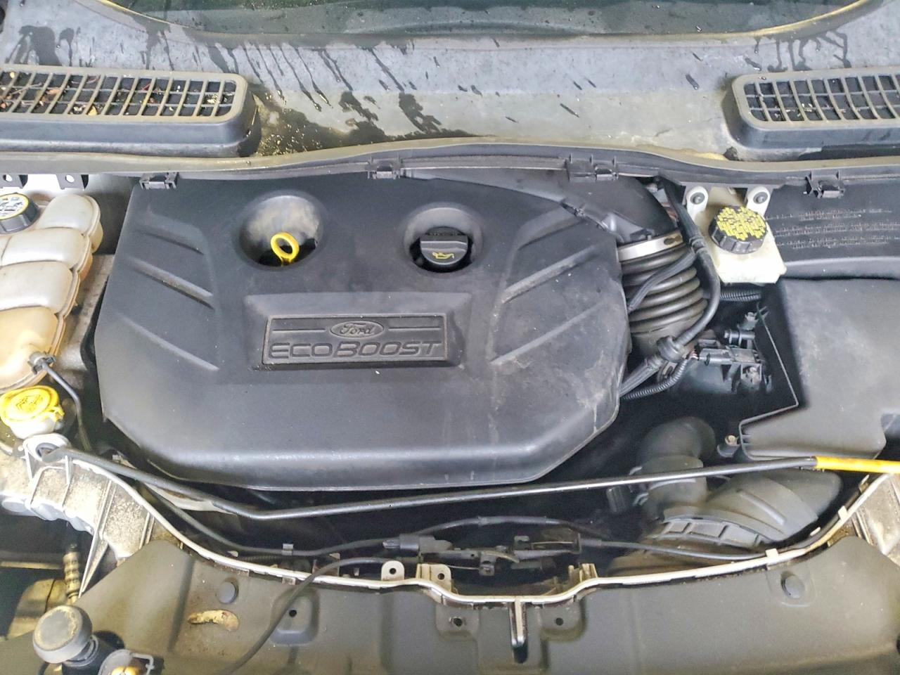 2013 Ford Escape Se Silver vin: 1FMCU9G95DUA55726