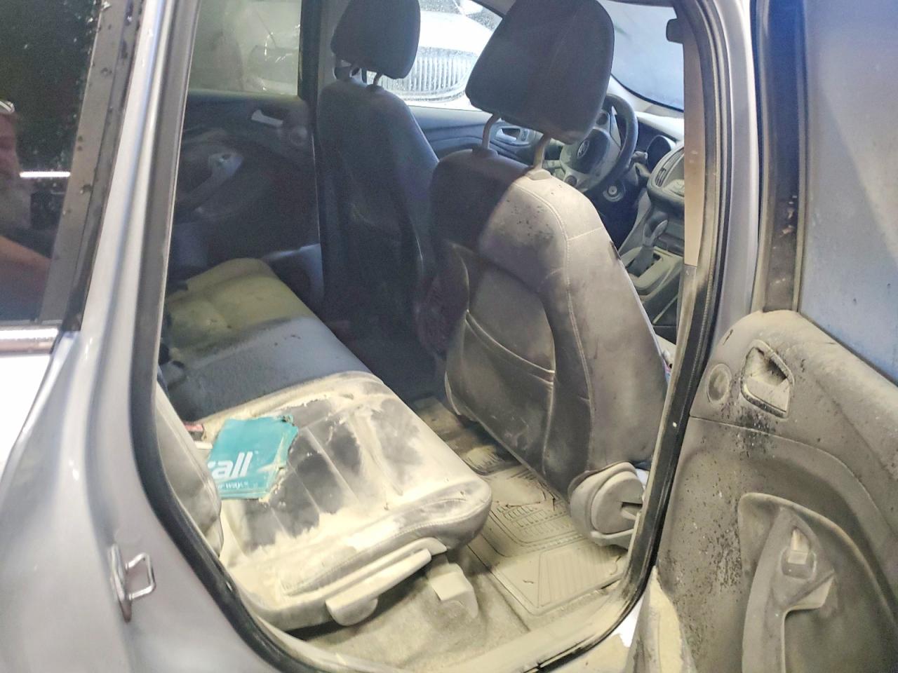 2013 Ford Escape Se Silver vin: 1FMCU9G95DUA55726
