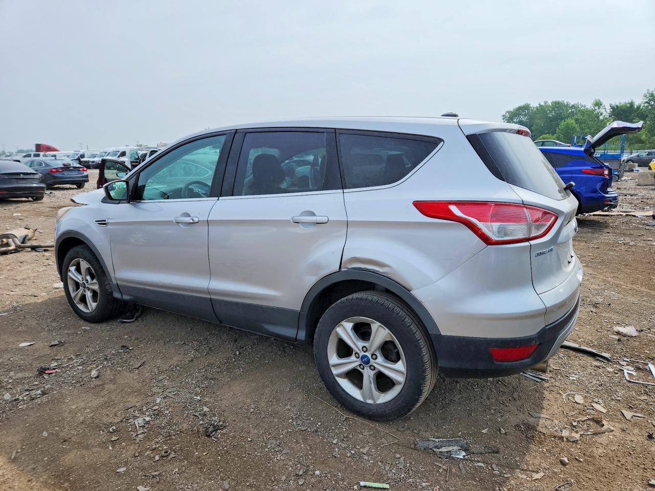 2013 Ford Escape Se Silver vin: 1FMCU9G95DUB65885
