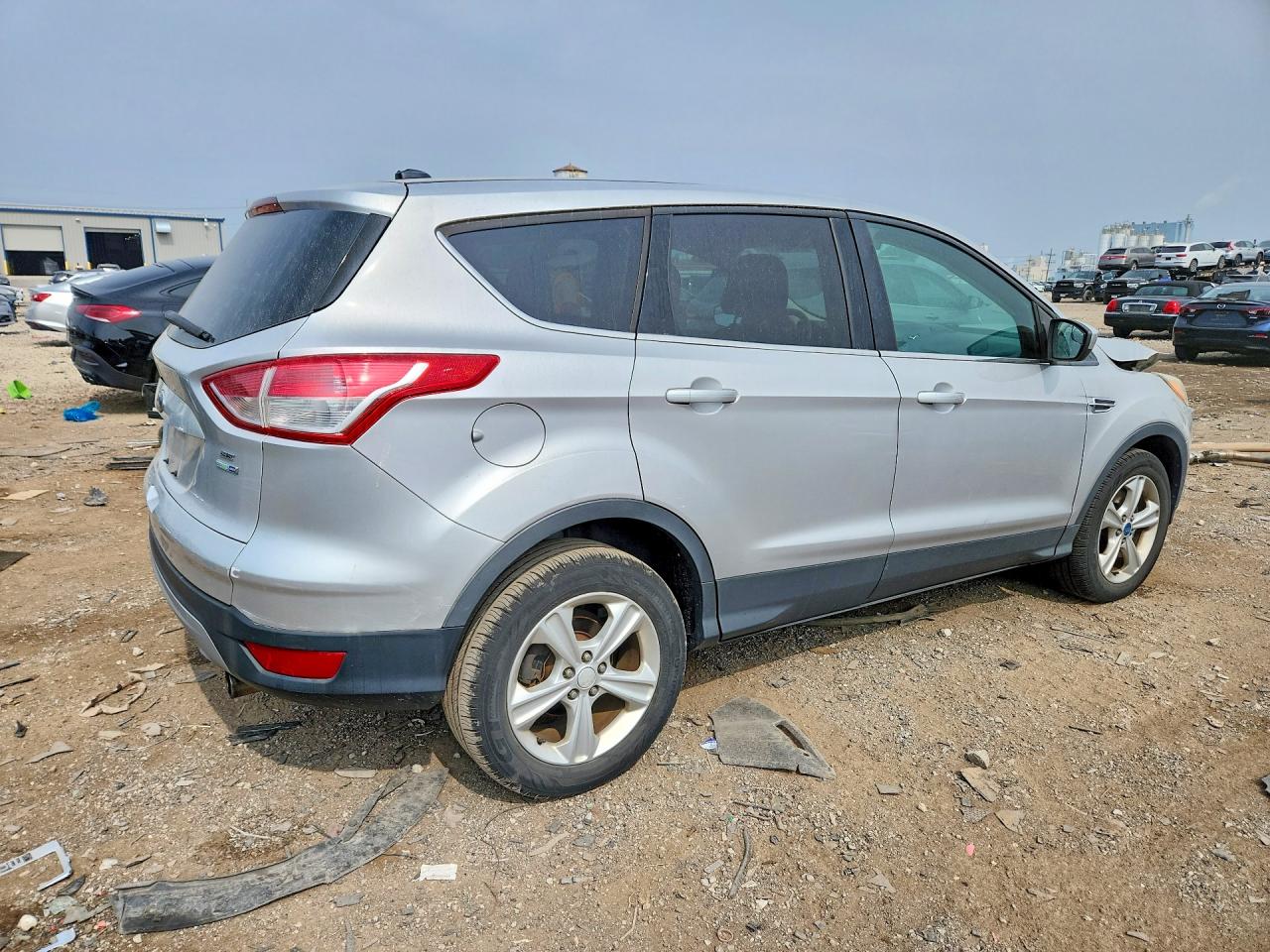 2013 Ford Escape Se Silver vin: 1FMCU9G95DUB65885