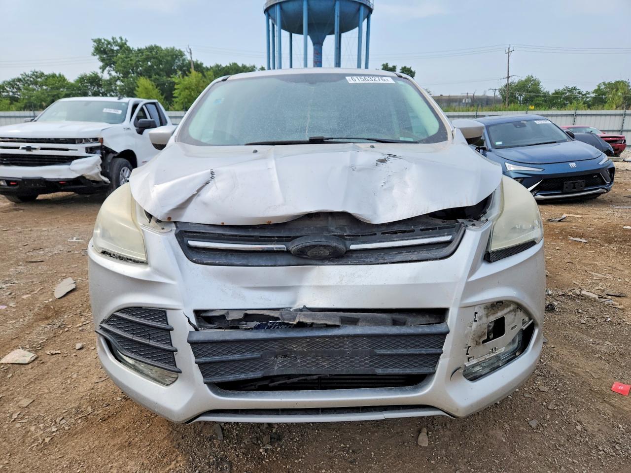2013 Ford Escape Se Silver vin: 1FMCU9G95DUB65885
