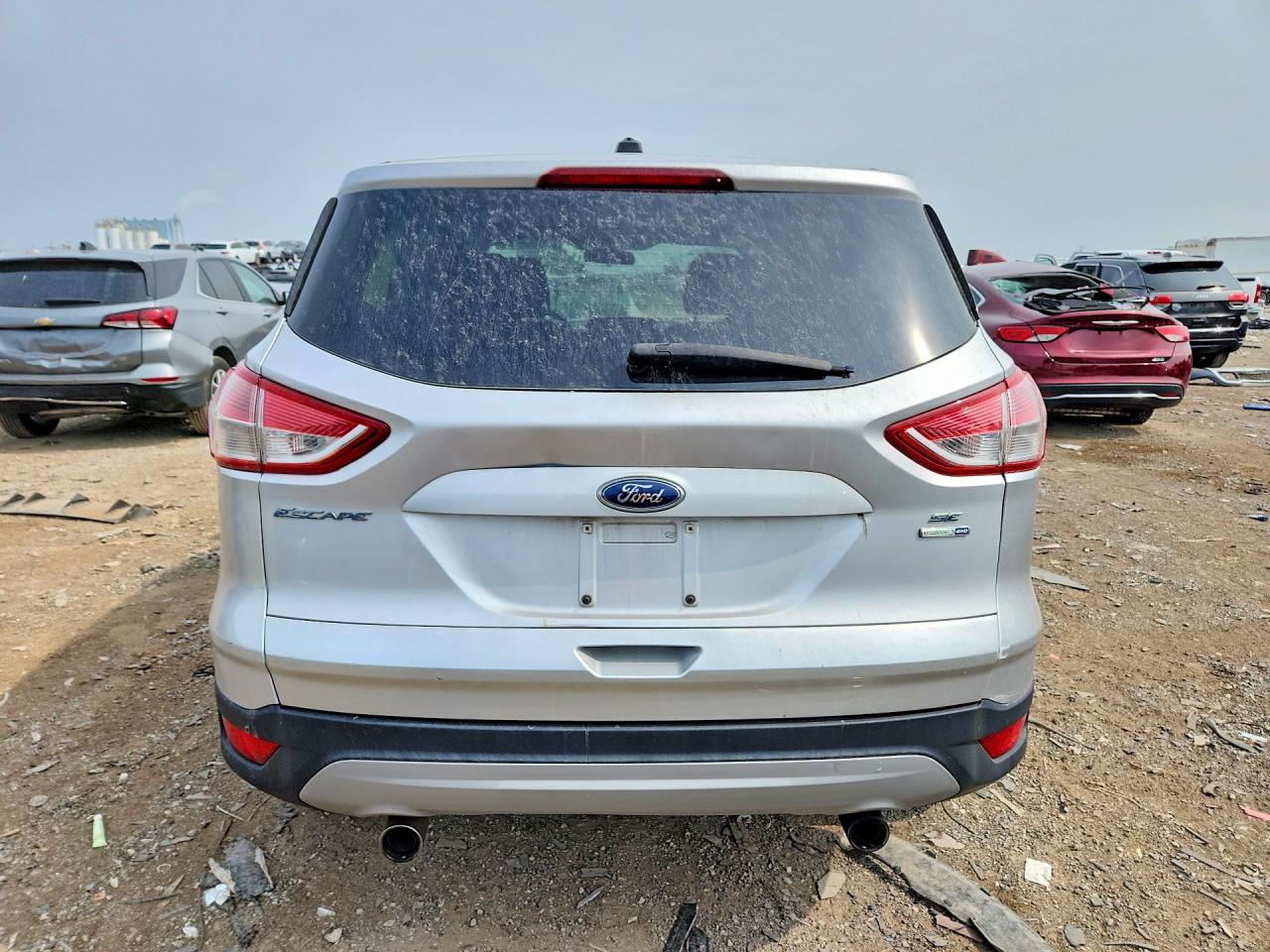 2013 Ford Escape Se Silver vin: 1FMCU9G95DUB65885