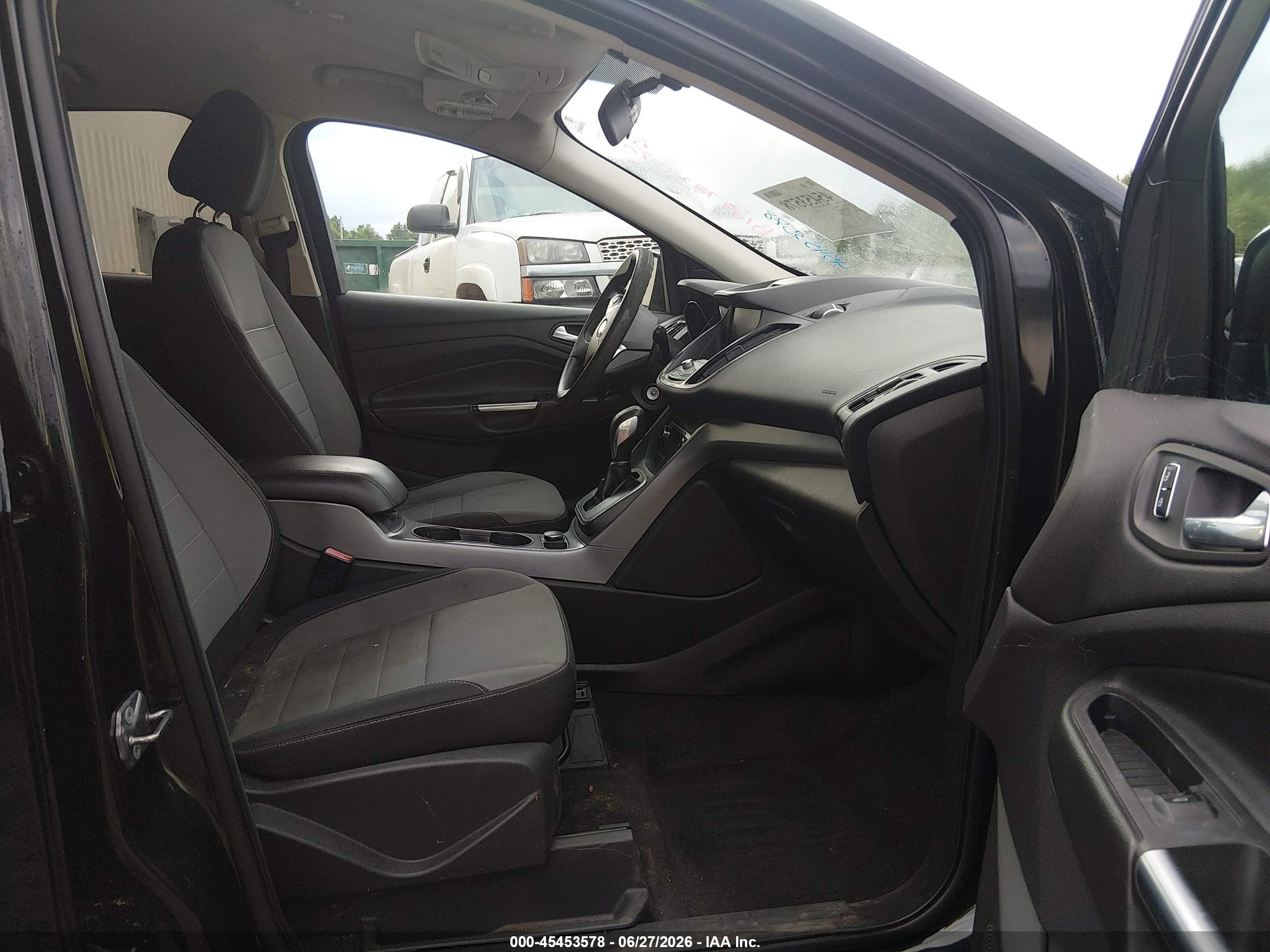 2013 Ford Escape Se Black vin: 1FMCU9G95DUB69743