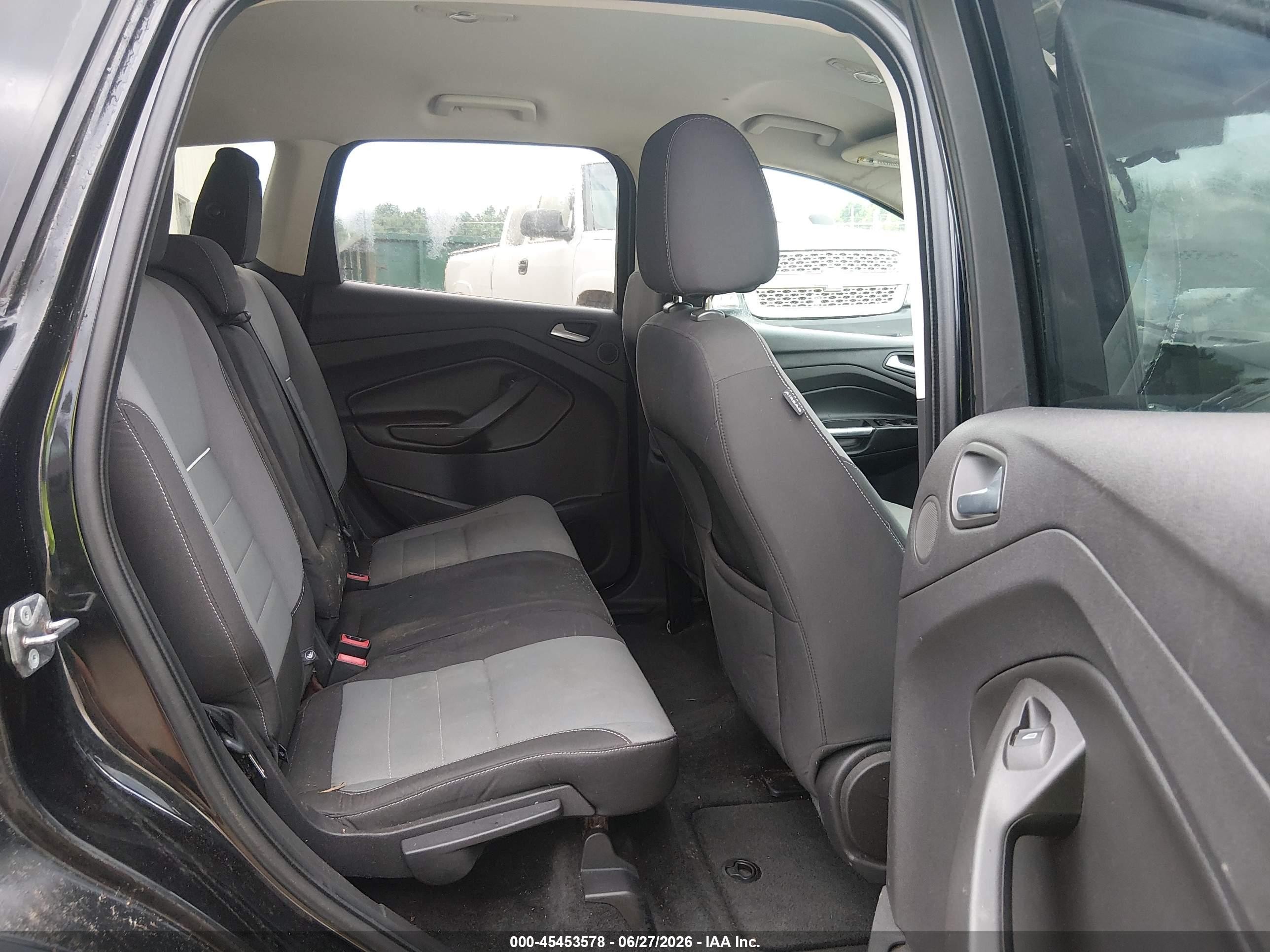 2013 Ford Escape Se Black vin: 1FMCU9G95DUB69743