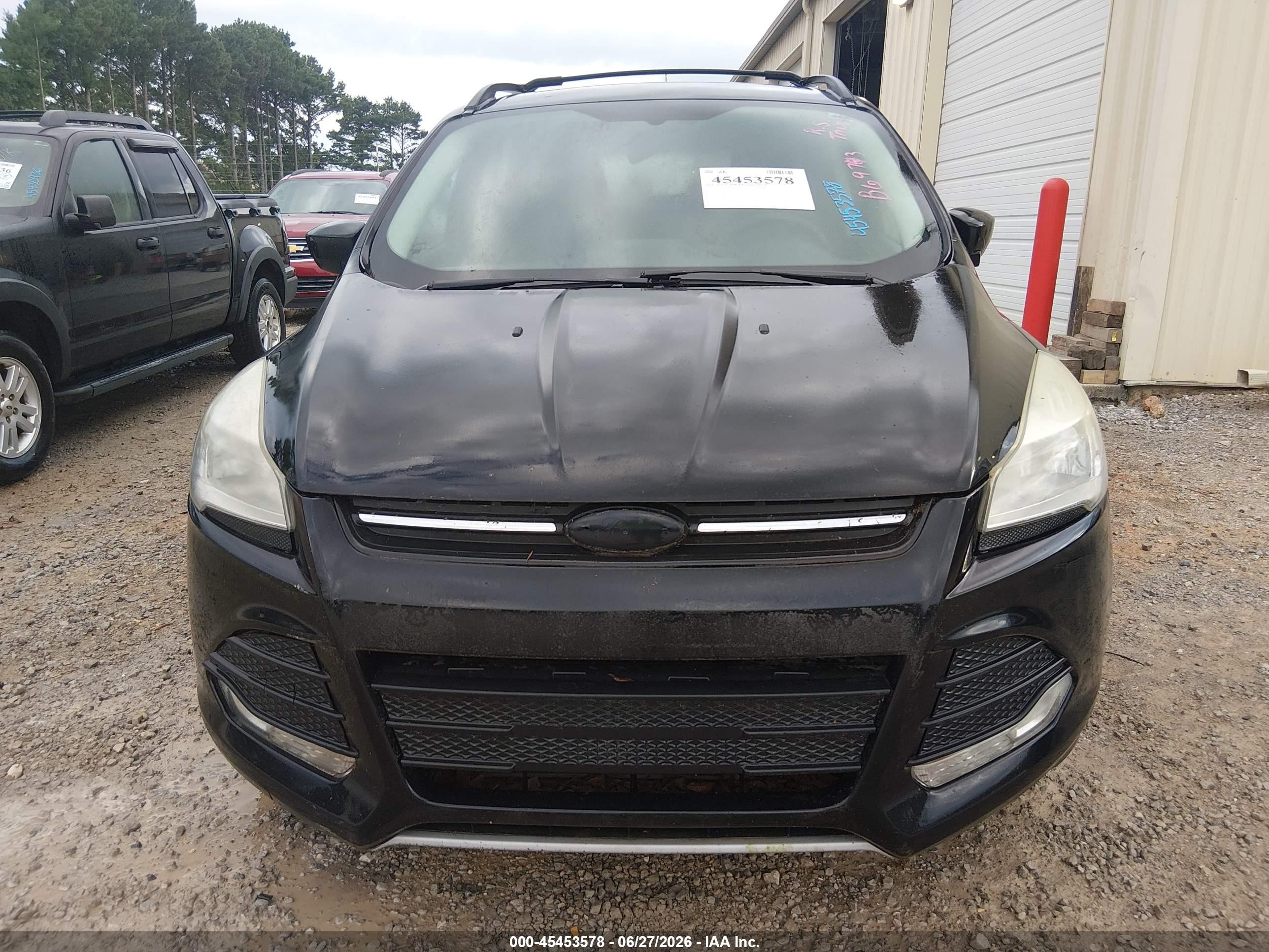 2013 Ford Escape Se Black vin: 1FMCU9G95DUB69743