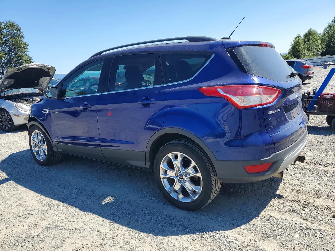 2013 Ford Escape Se Blue vin: 1FMCU9G95DUC36390