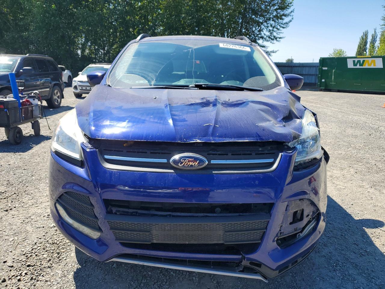2013 Ford Escape Se Blue vin: 1FMCU9G95DUC36390