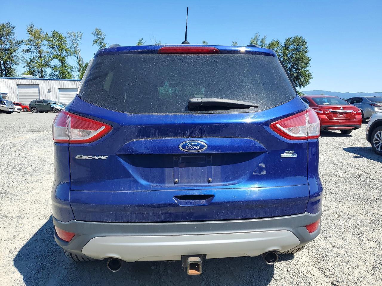 2013 Ford Escape Se Blue vin: 1FMCU9G95DUC36390