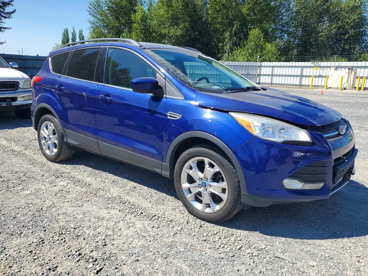 2013 Ford Escape Se Blue vin: 1FMCU9G95DUC36390