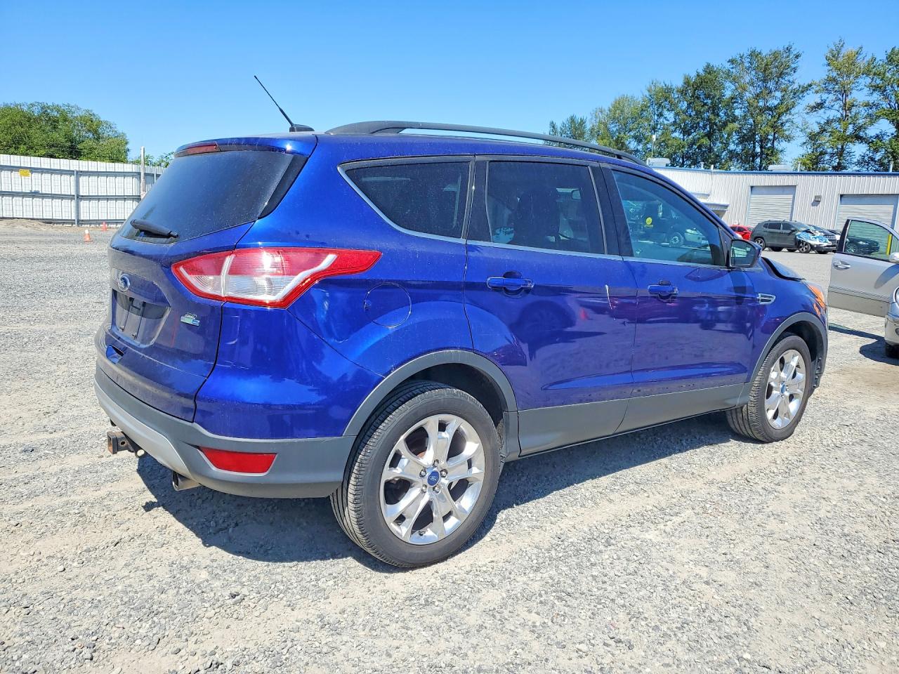 2013 Ford Escape Se Blue vin: 1FMCU9G95DUC36390
