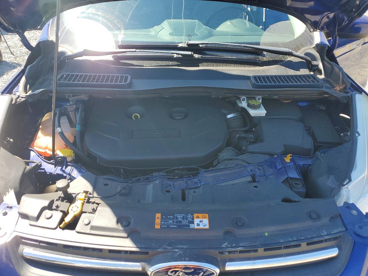 2013 Ford Escape Se Blue vin: 1FMCU9G95DUC36390