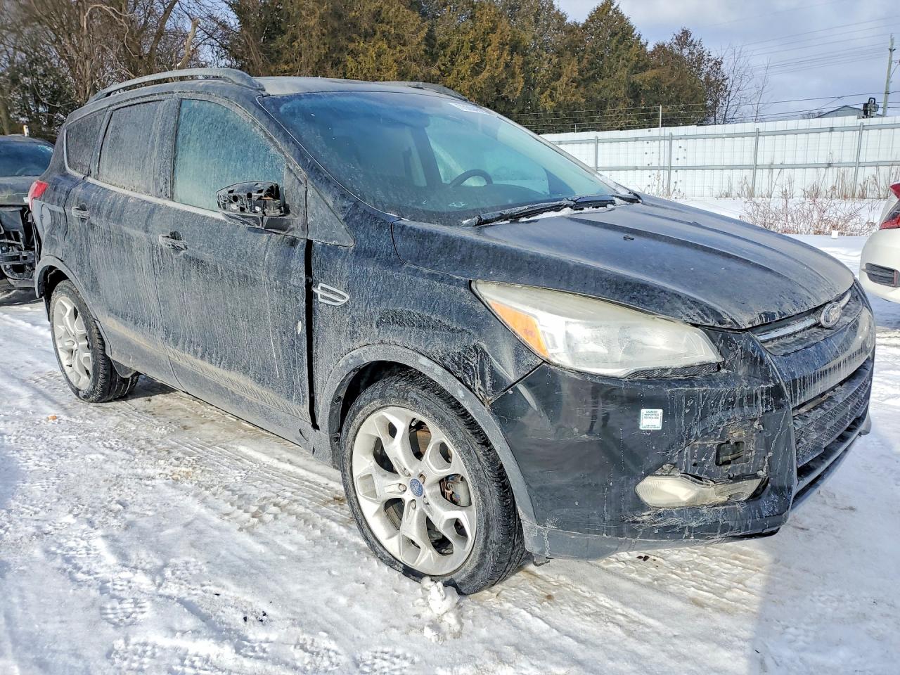2014 Ford Escape Se Black vin: 1FMCU9G95EUA16295