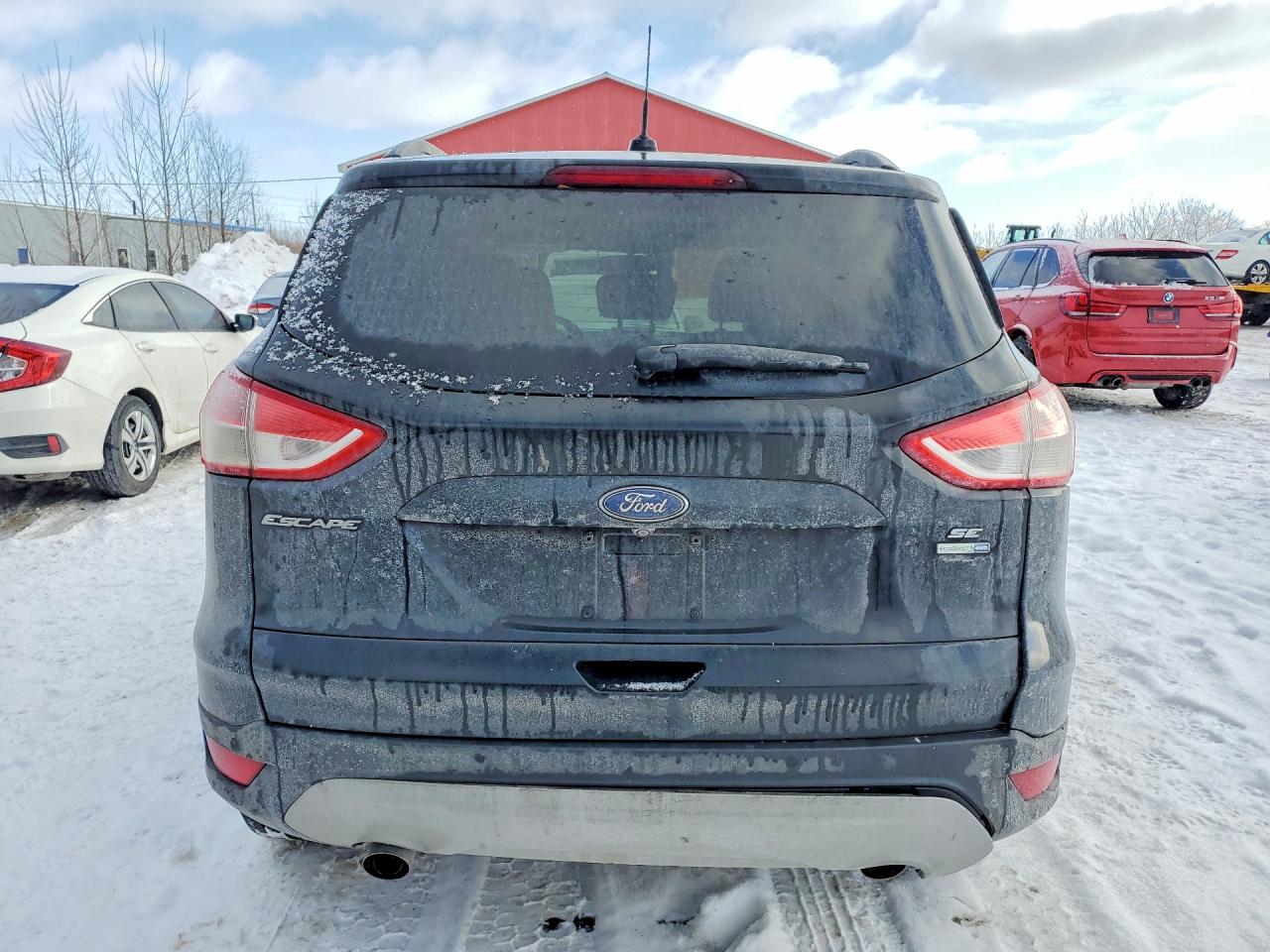 2014 Ford Escape Se Black vin: 1FMCU9G95EUA16295