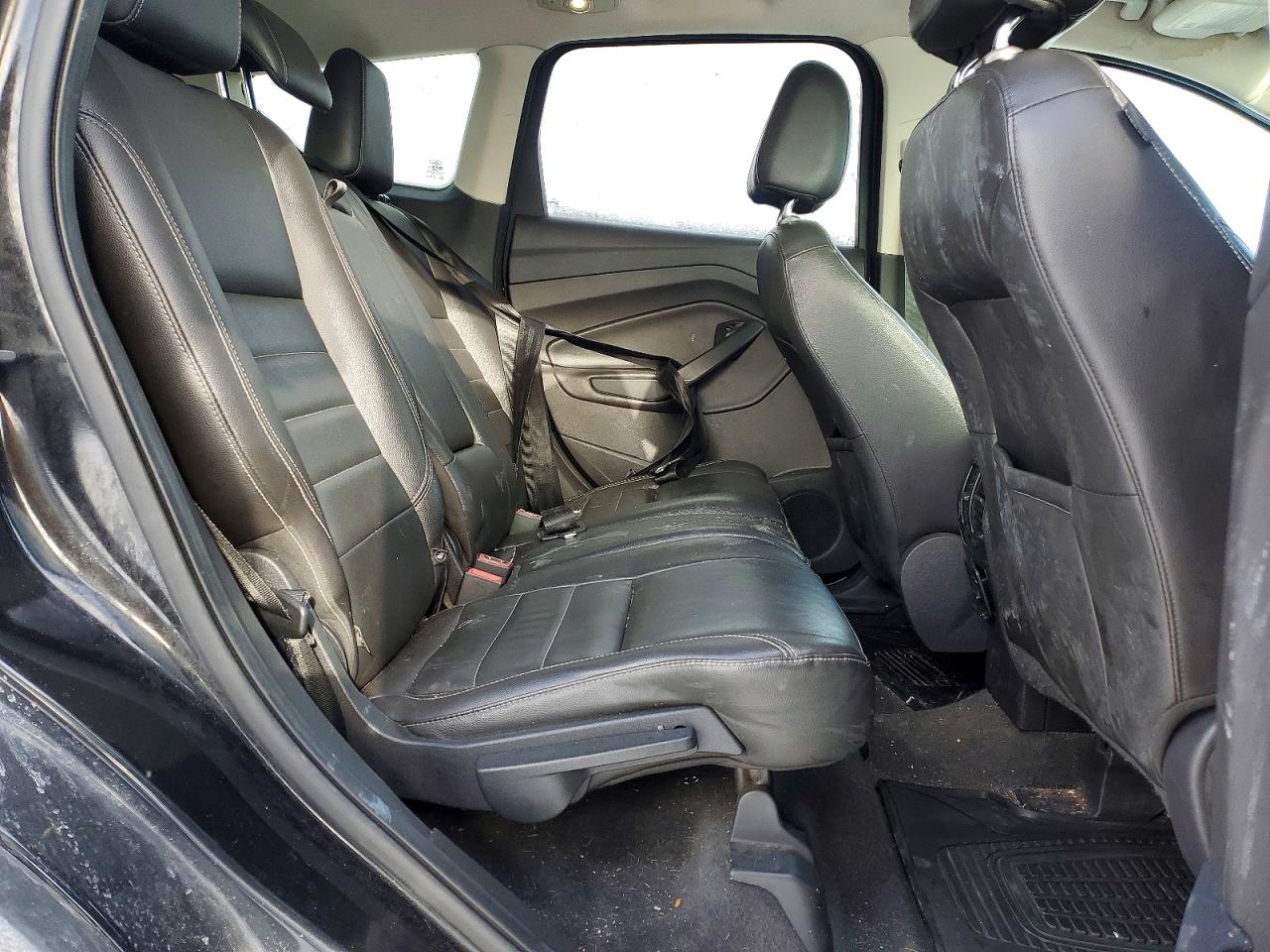2014 Ford Escape Se Black vin: 1FMCU9G95EUA16295