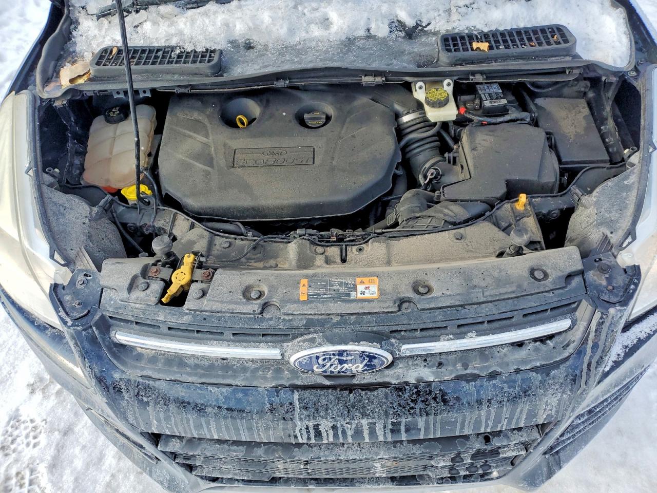 2014 Ford Escape Se Black vin: 1FMCU9G95EUA16295