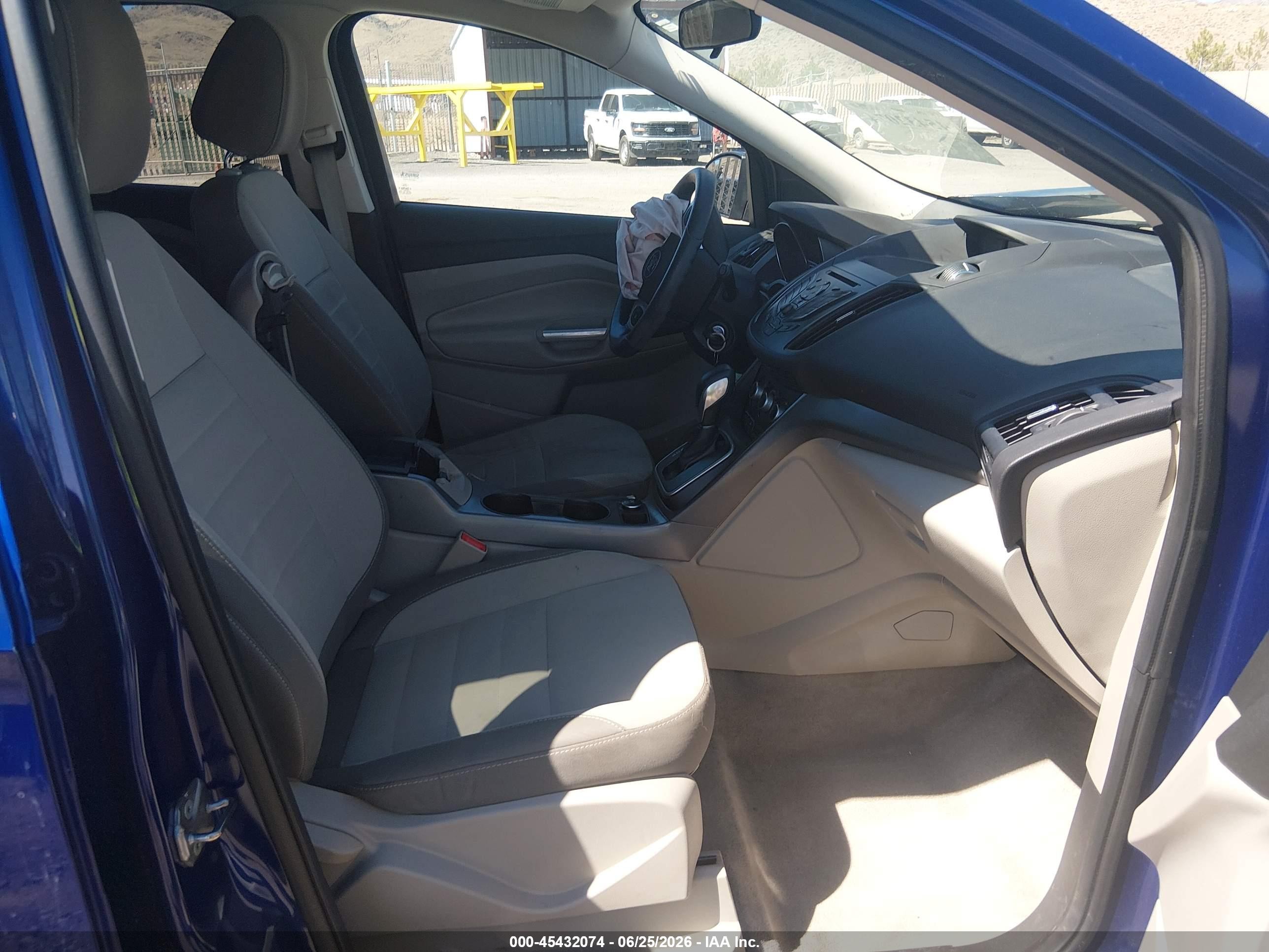 2014 Ford Escape Se Blue vin: 1FMCU9G95EUA30388